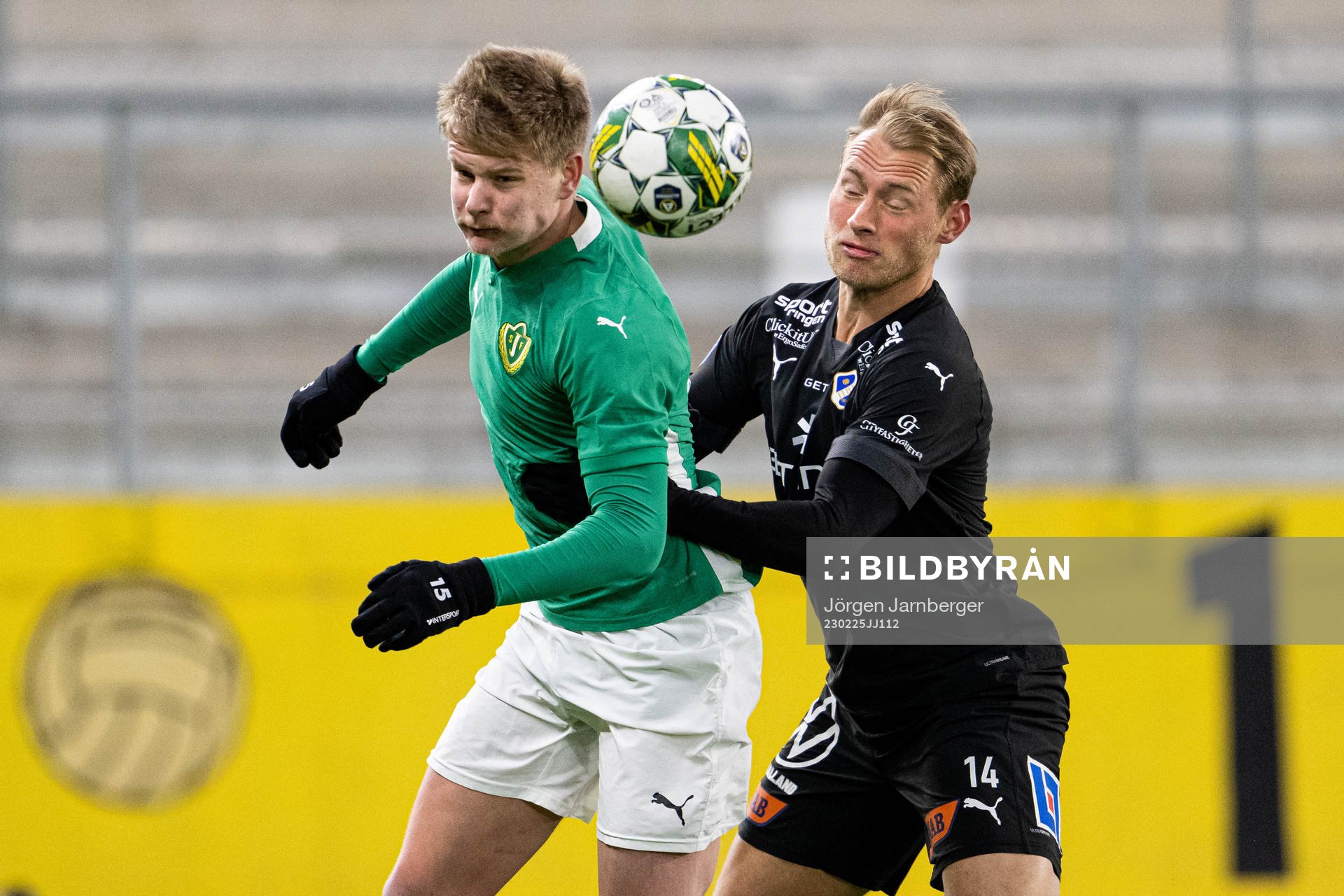Jönköpings Södras Arvid Eriksson och Halmstads Villiam