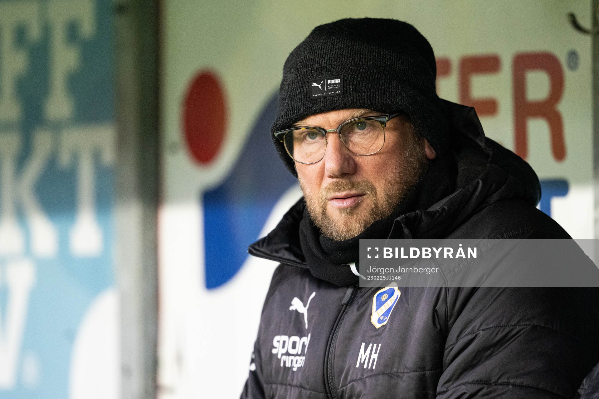Halmstads tränare Magnus Haglund