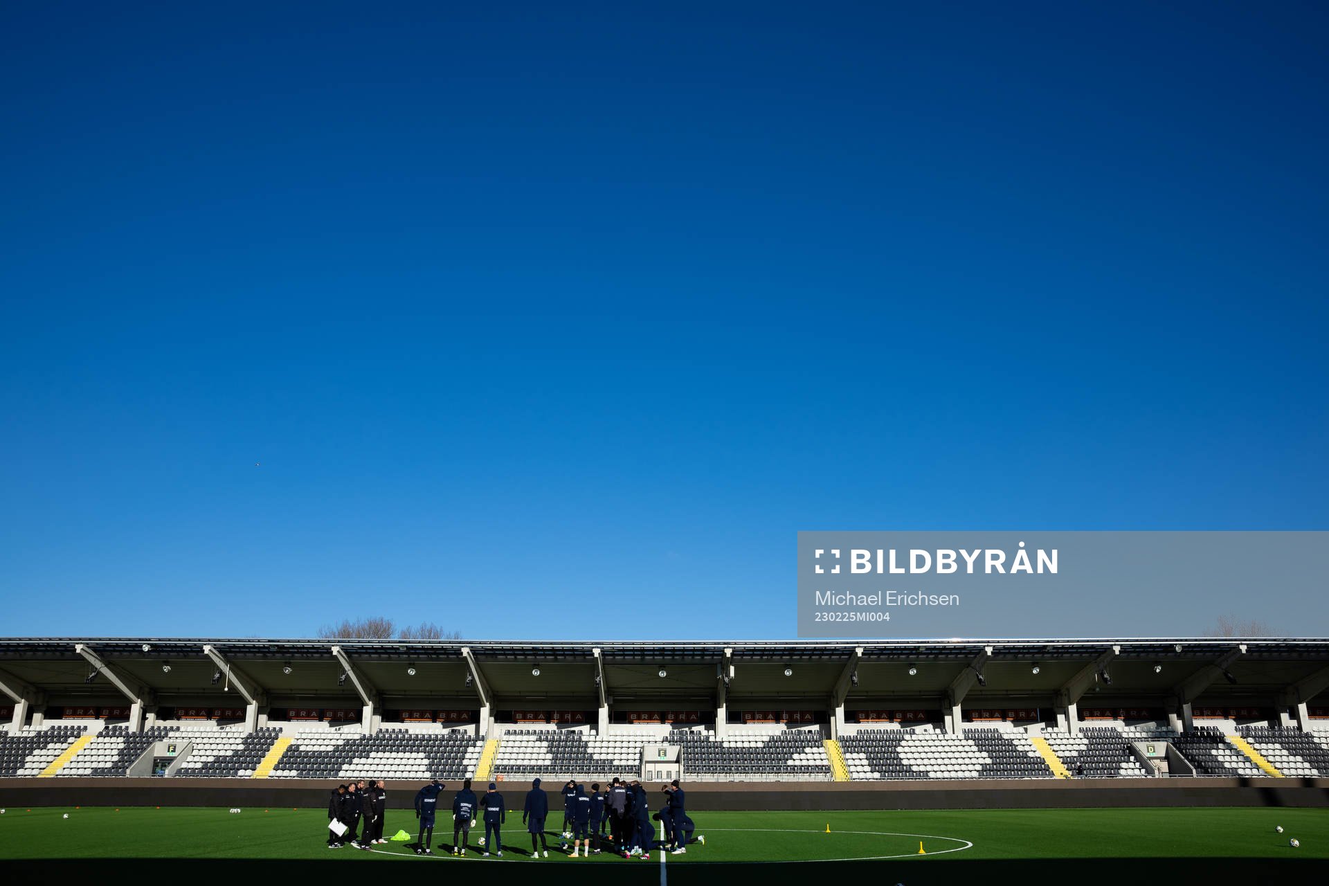 IFK Göteborgs spelare och ledare samlade