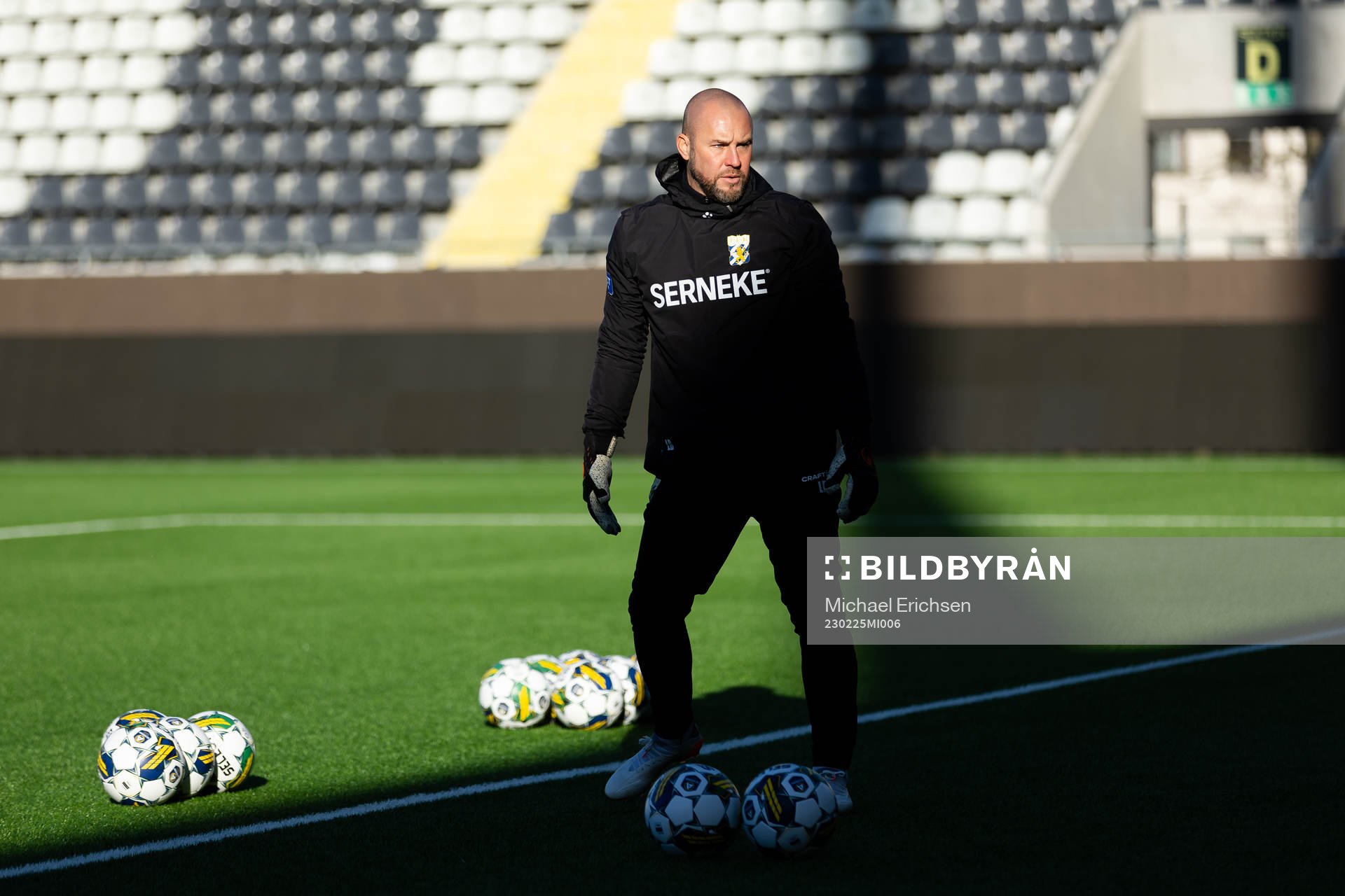 IFK Göteborgs målvaktstränare Lee Baxter