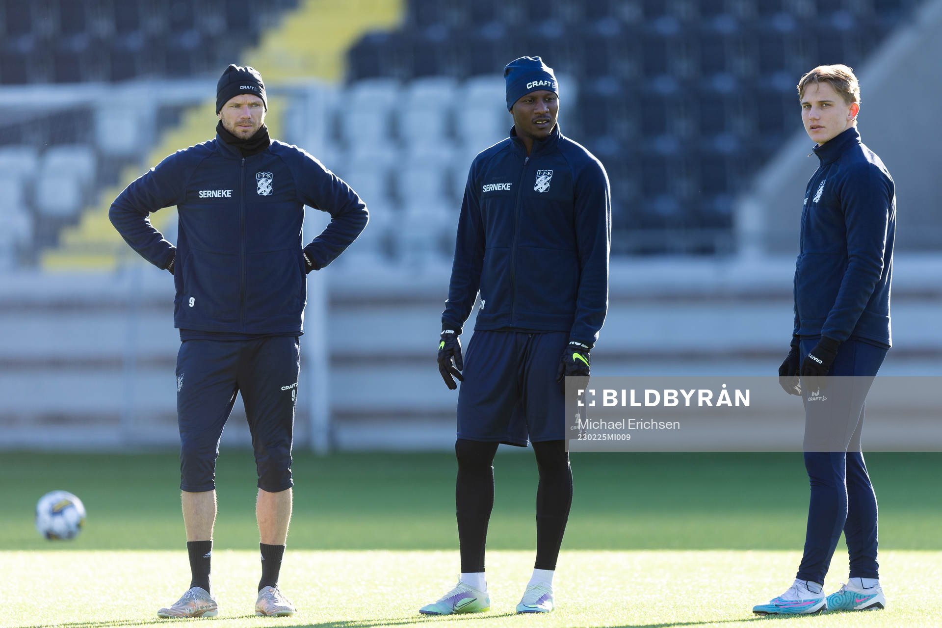IFK Göteborgs Marcus Berg, Suleiman Abdullahi och Linus