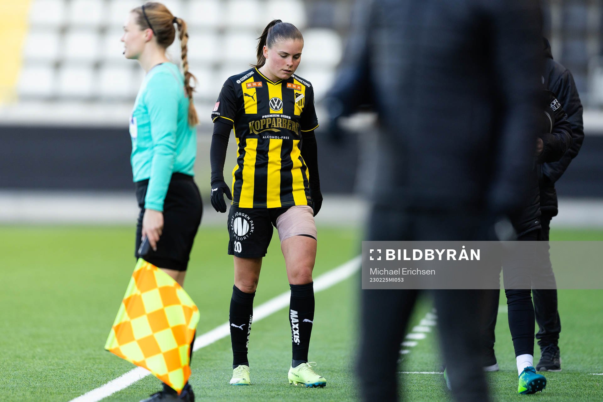 Häckens Hanna Wijk tvingas byta