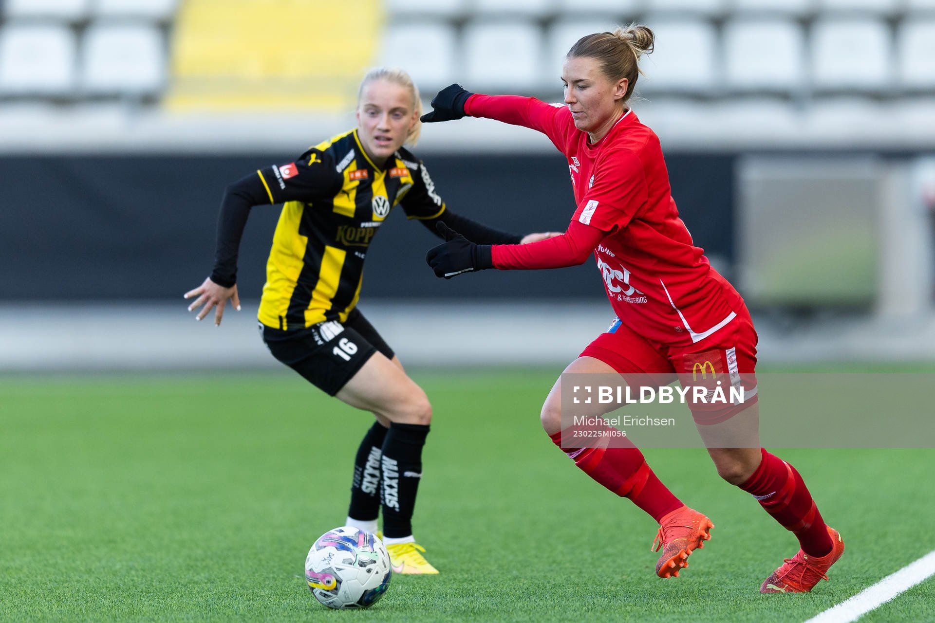 Häckens Anna Sandberg och Örebros Louise Lillbäck