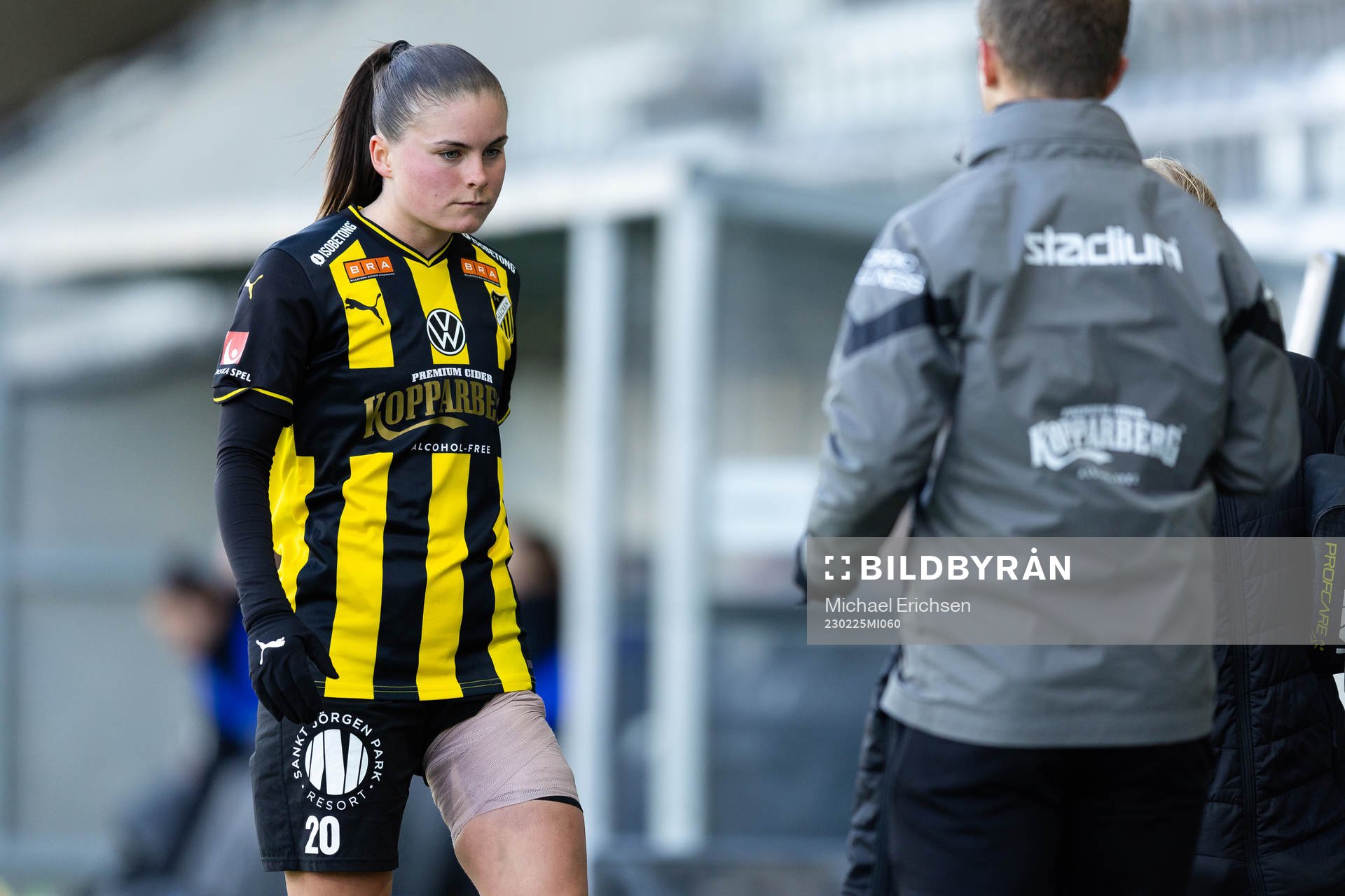 Häckens Hanna Wijk tvingas byta