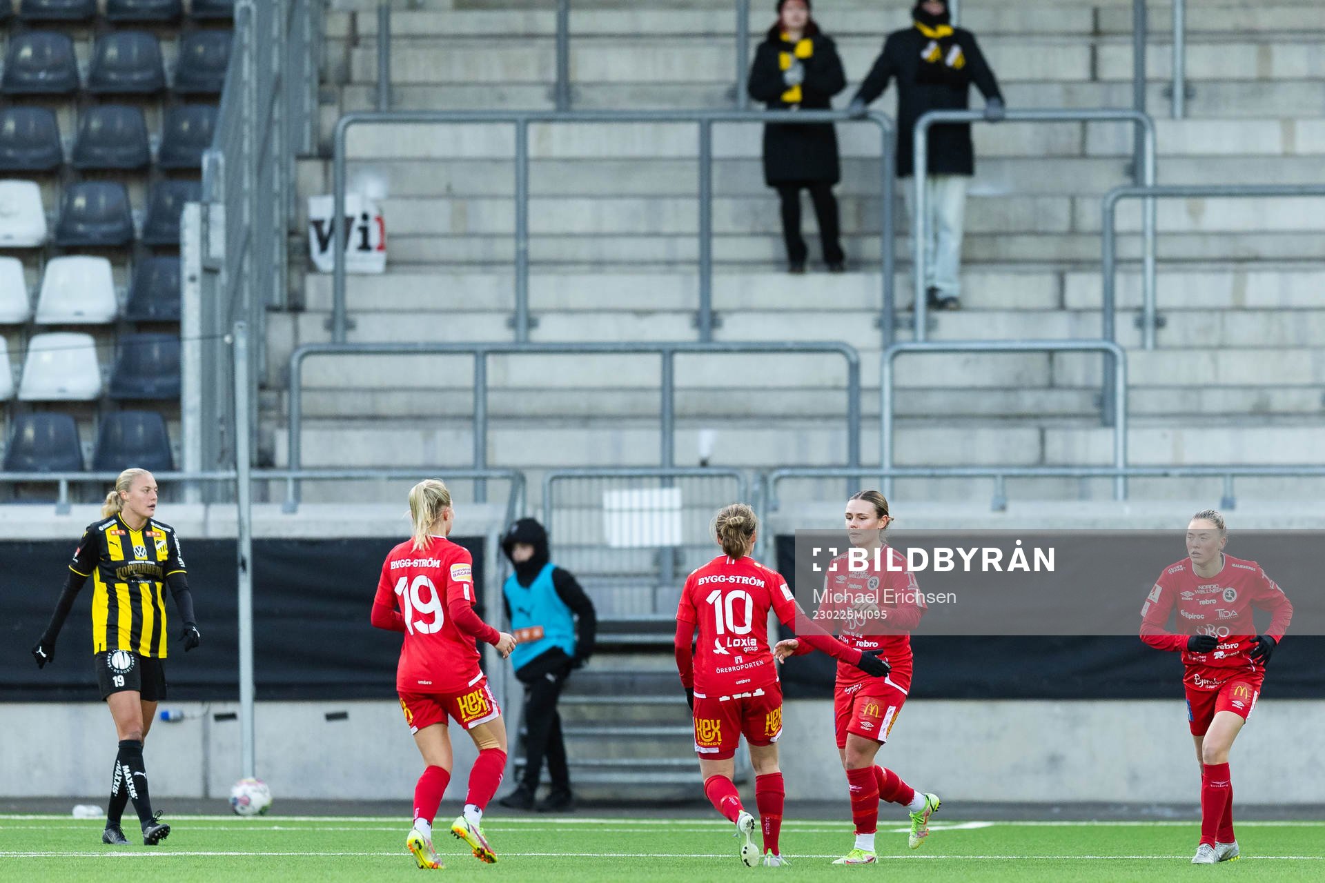 Örebros Maja Bodin jublar