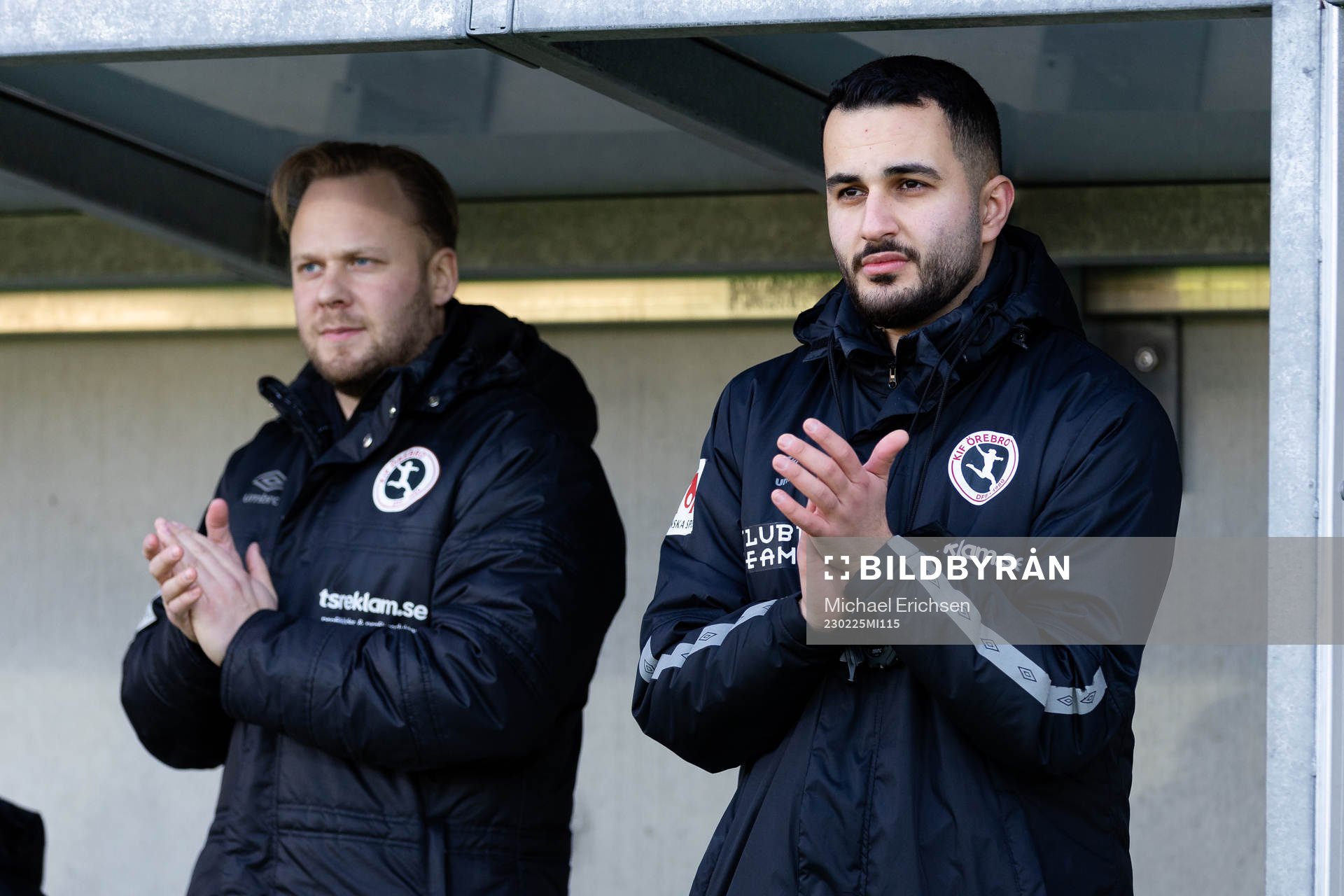 Örebros assisterande tränare Rafi Isak innan fotbollsmatchen i Svenska Cupen mellan Häcken och Örebro den 25 februari 2023 i Göteborg. 