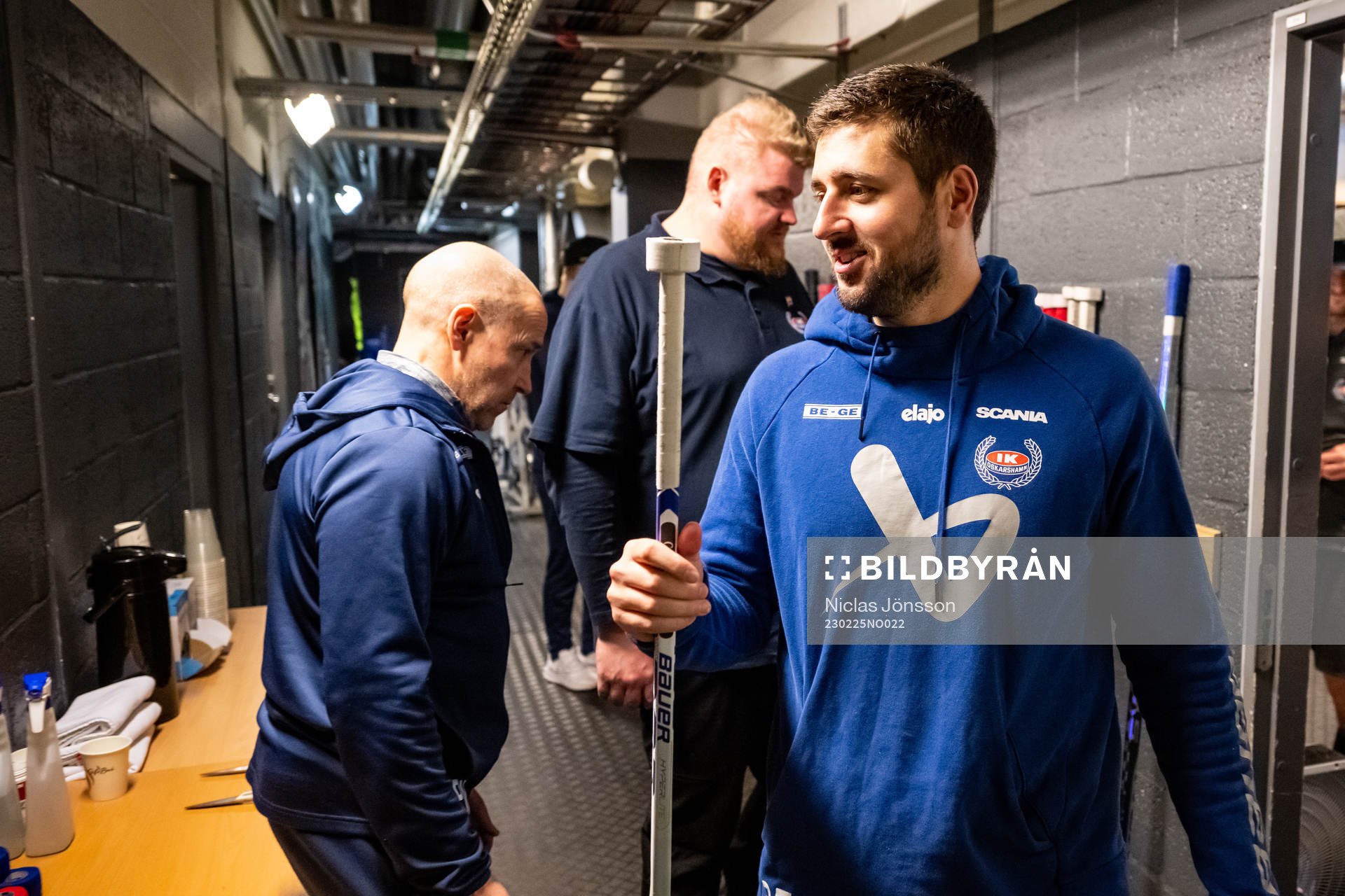 Oskarshamns målvakt Joe Cannata