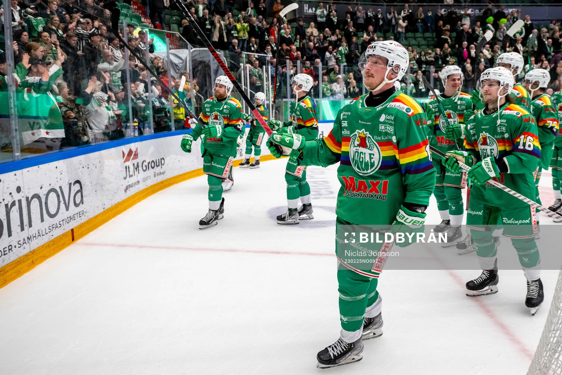 Rögles Simon Hjalmarsson jublar