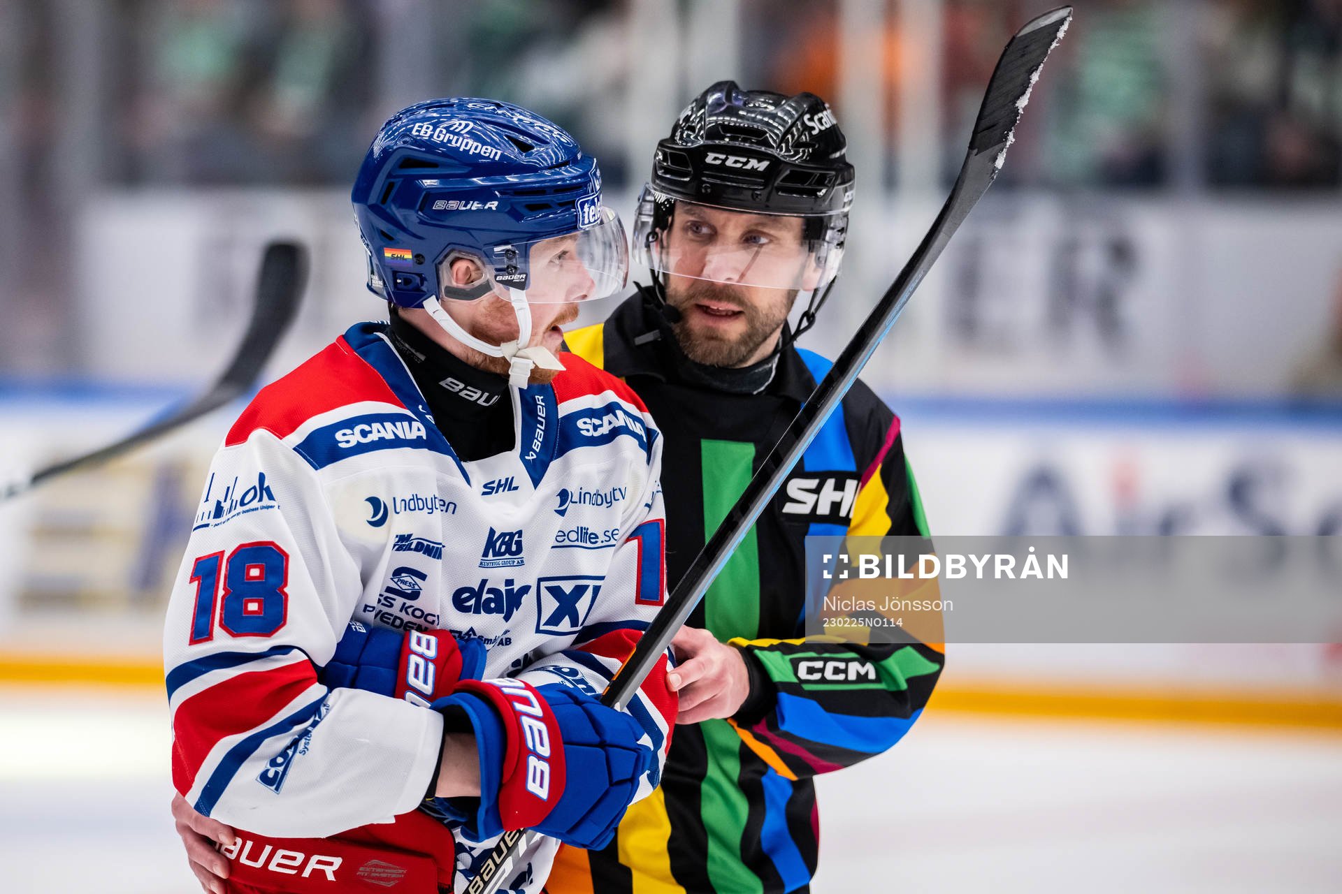Oskarshamns Niclas Burström i duskution med Domare Marcus