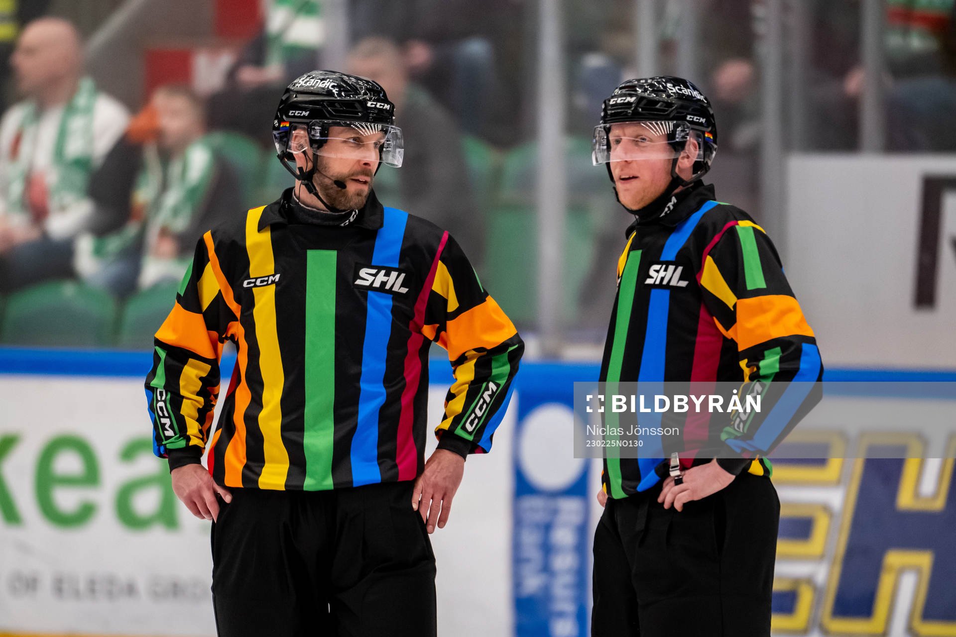 Domare Marcus Linde och Domare Mikael Holm