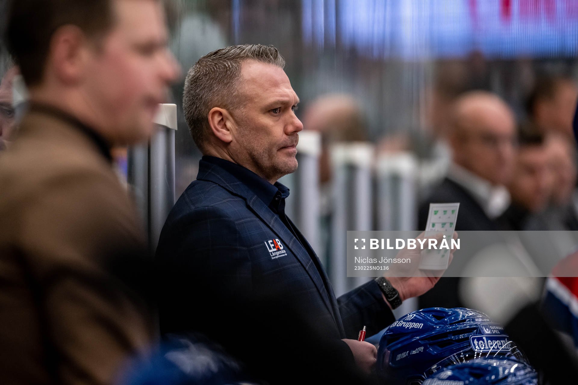 Oskarshamns assisterande tränare Mikael Holmqvist