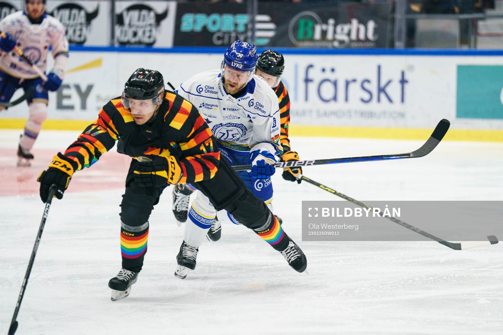 Skellefteås Pär Lindholm och Leksands Anton Lindholm