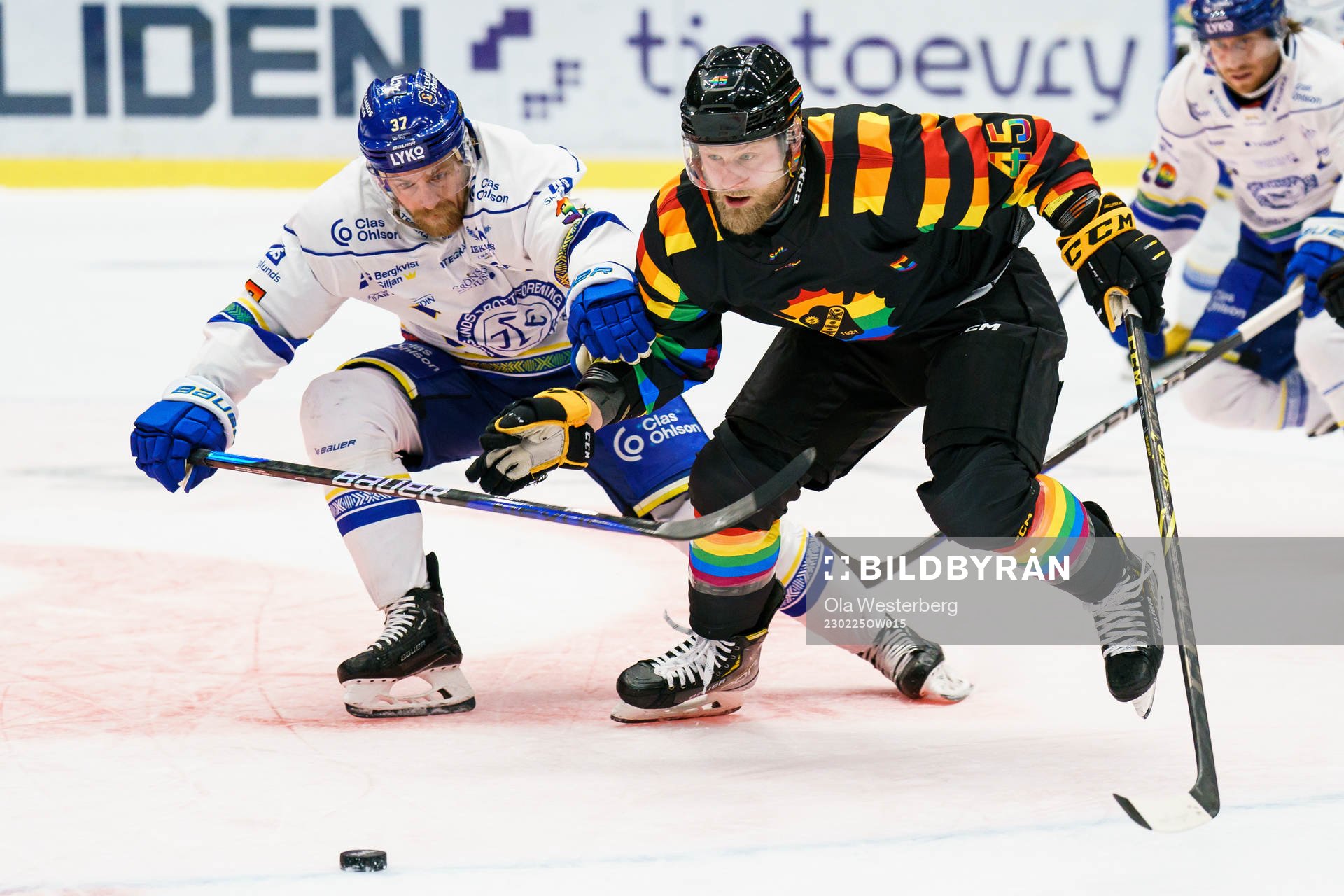 Leksands Anton Lindholm och Skellefteås Oscar Möller