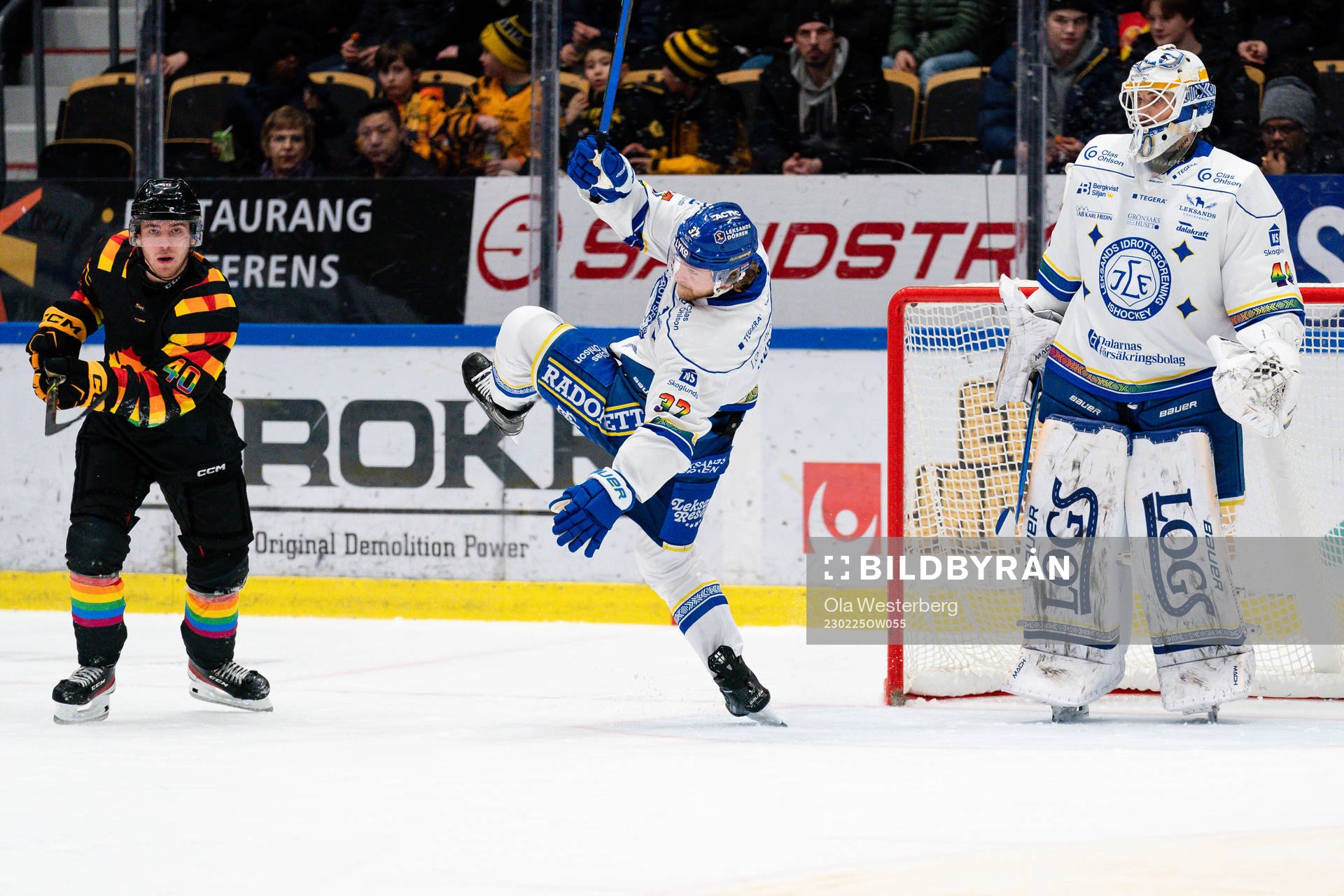 Skellefteås Andreas Wingerli och Leksands Anton Lindholm