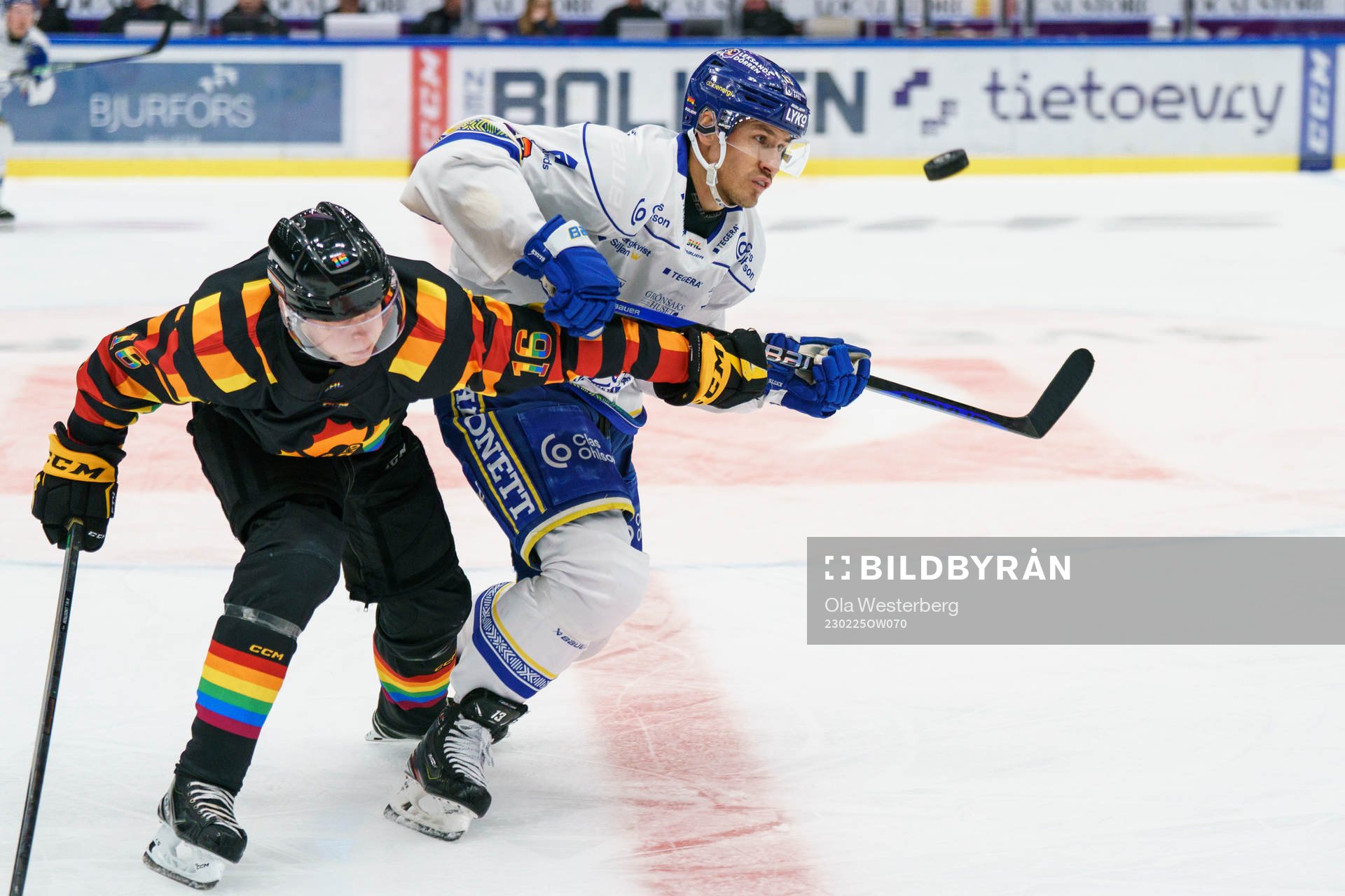 Skellefteås Linus Lindström och Leksands Jon Knuts
