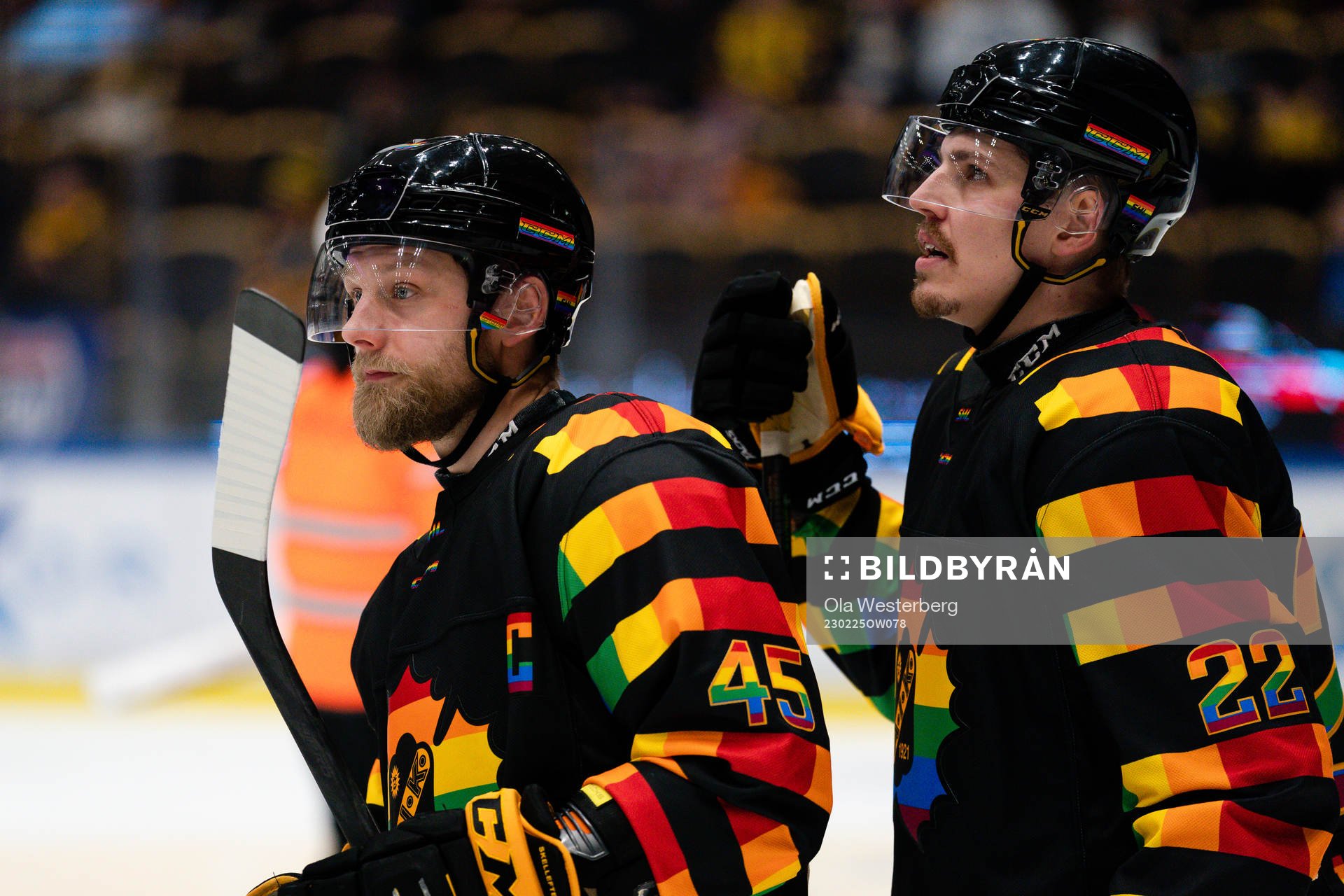 Skellefteås Oscar Möller och Jonathan Johnsson