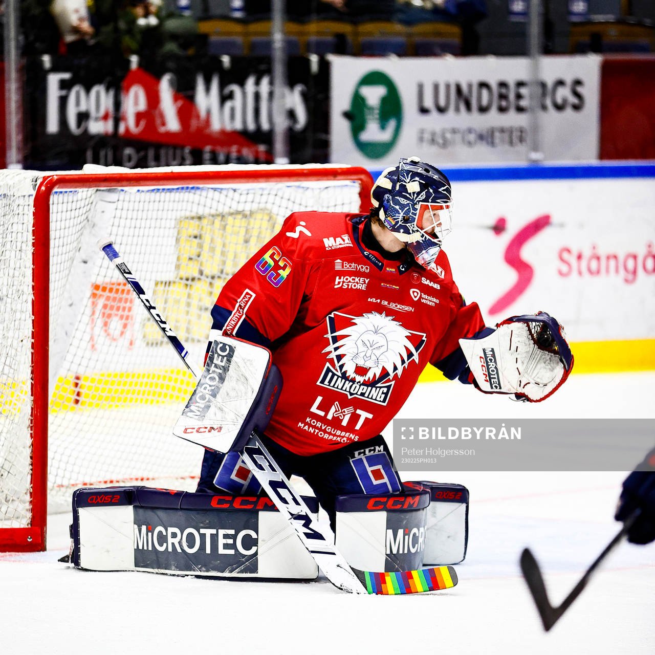Linköpings målvakt Marcus Högberg