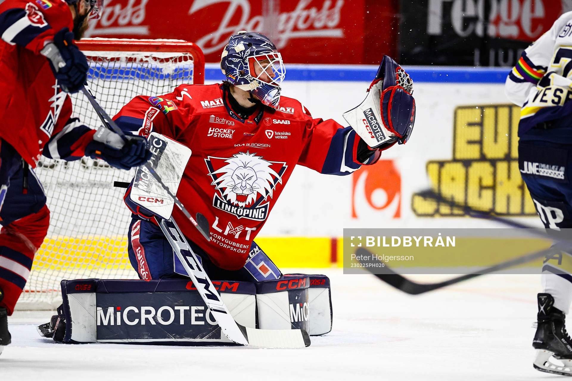 Linköpings målvakt Marcus Högberg