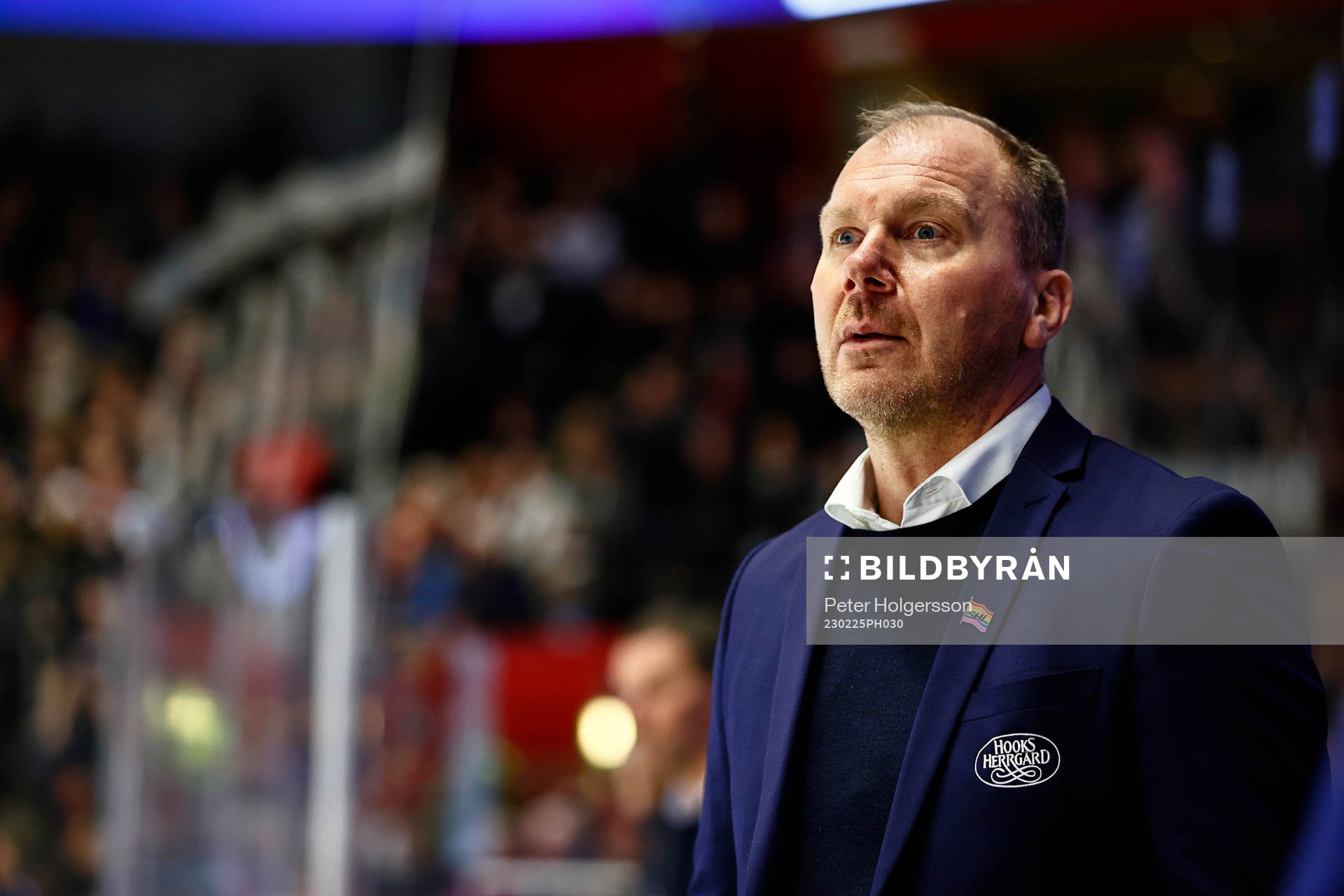 HV71s tränare Johan Lindbom