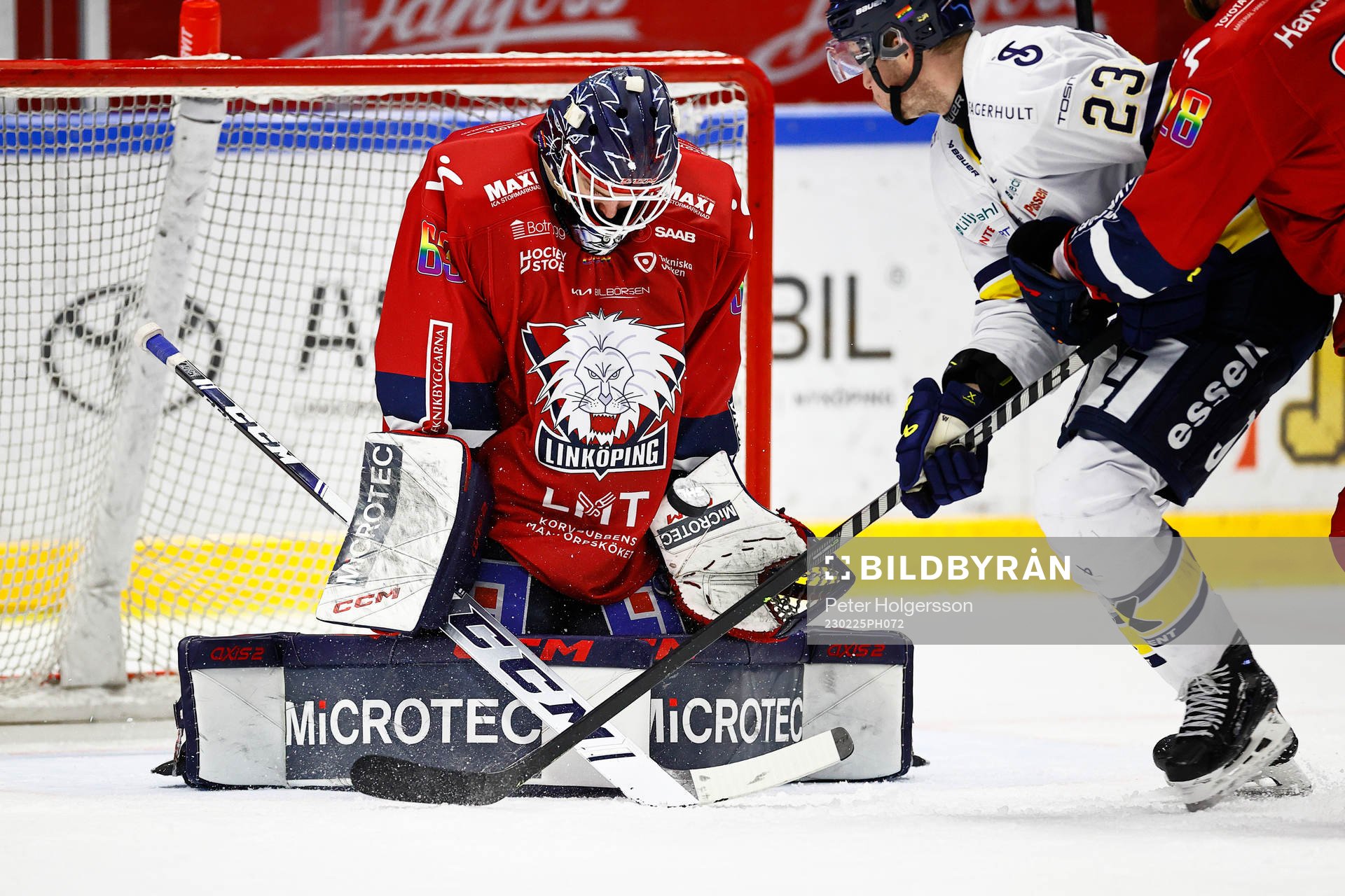 Linköpings målvakt Marcus Högberg