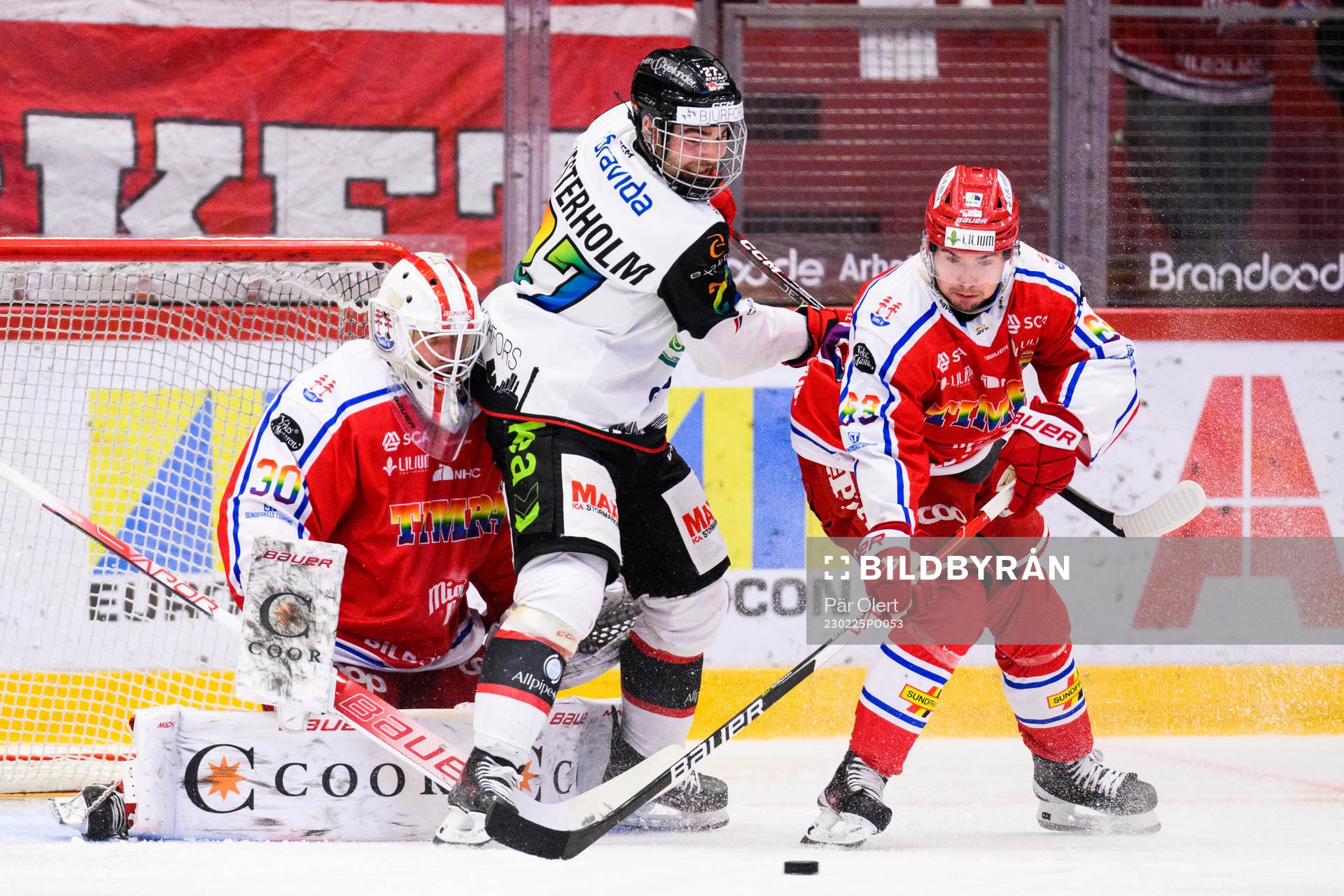 Malmö Redhawks Ponthus Westerholm mot Timrås <ti30< och