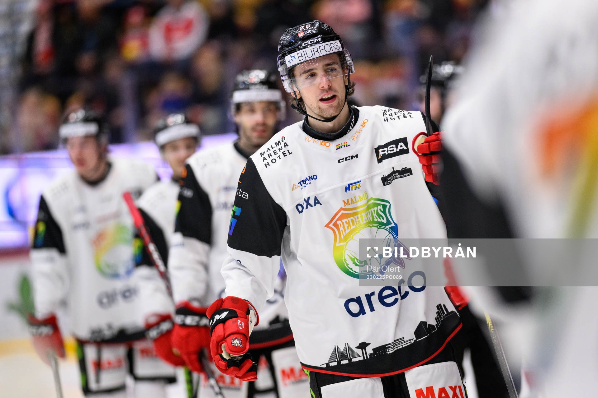 Malmö Redhawks Thomas Schemitsch jublar