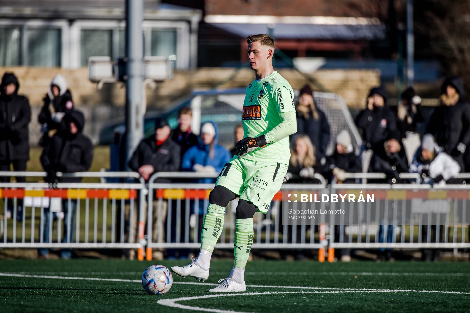 Häckens målvakt Johan Brattberg