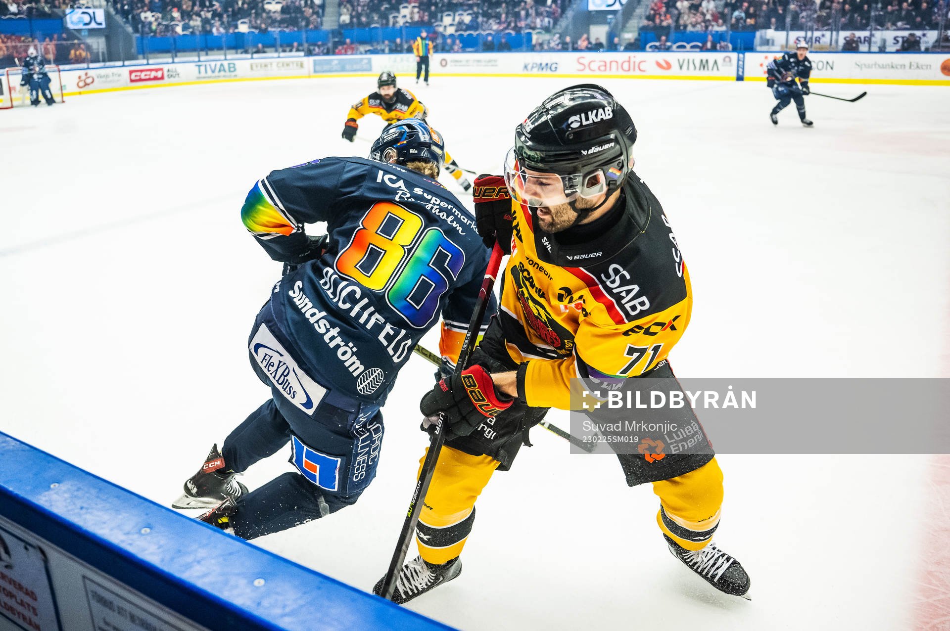 Växjös Joachim Blichfeld och Luleås Linus Fröberg