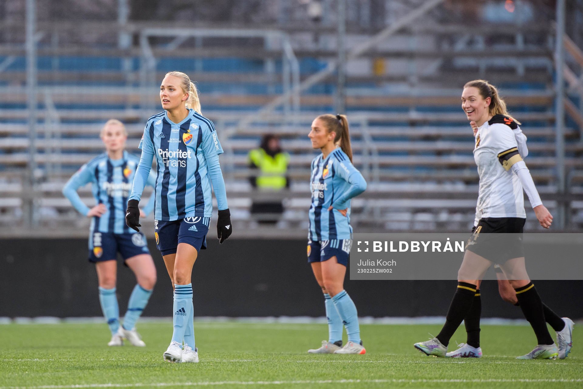 Djurgårdens Sara Lilja Vidlund deppar