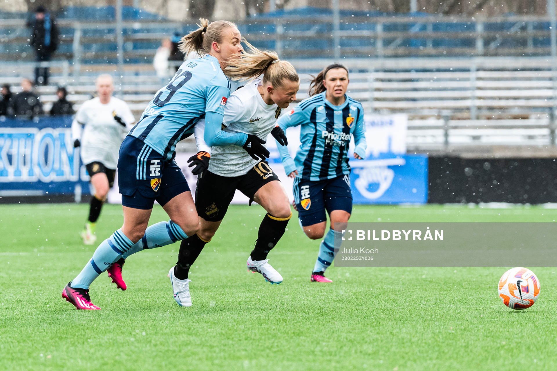 Djurgårdens Matilda Plan och AIKs Matilda Nildén
