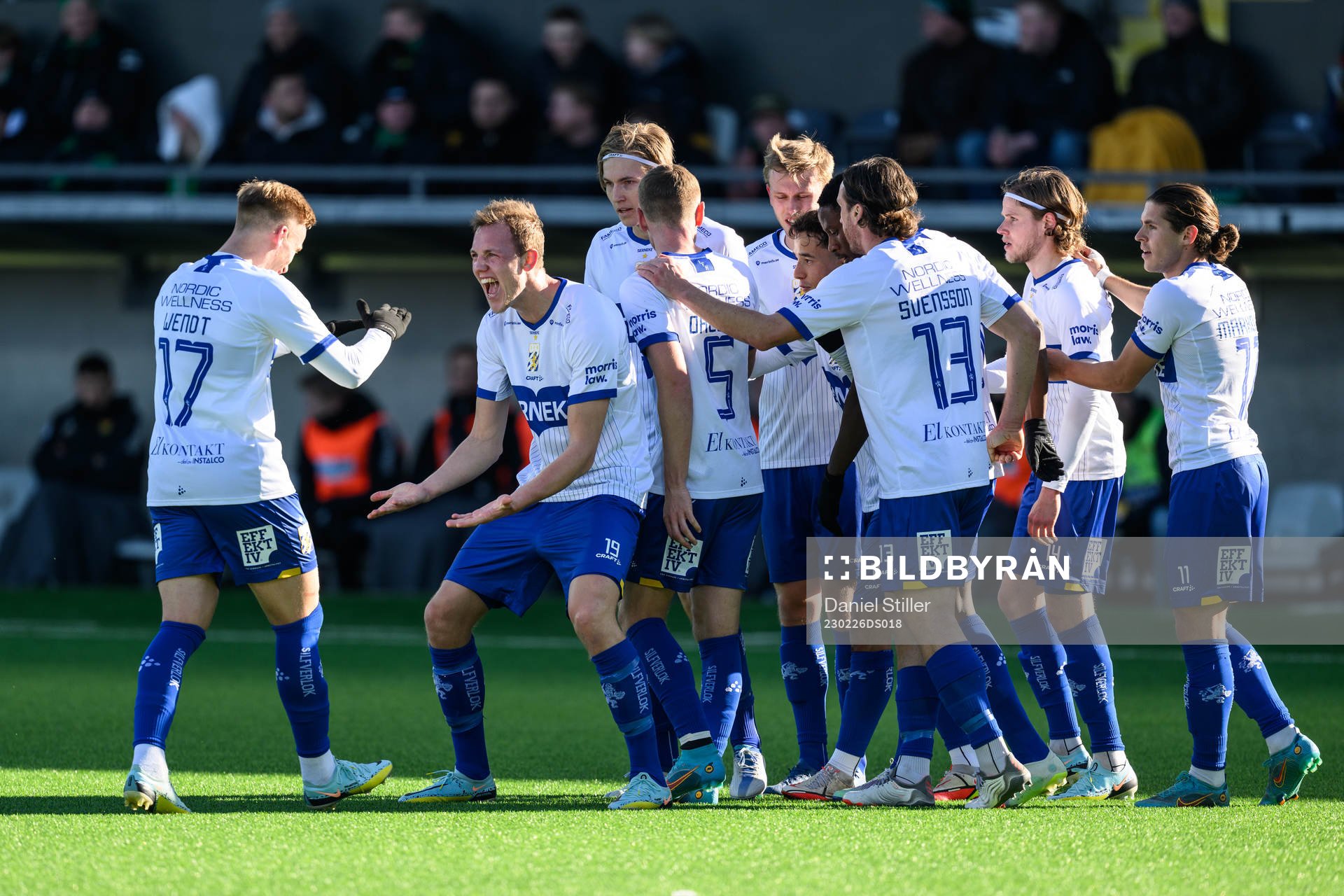 IFK Göteborgs Adam Carlén jublar