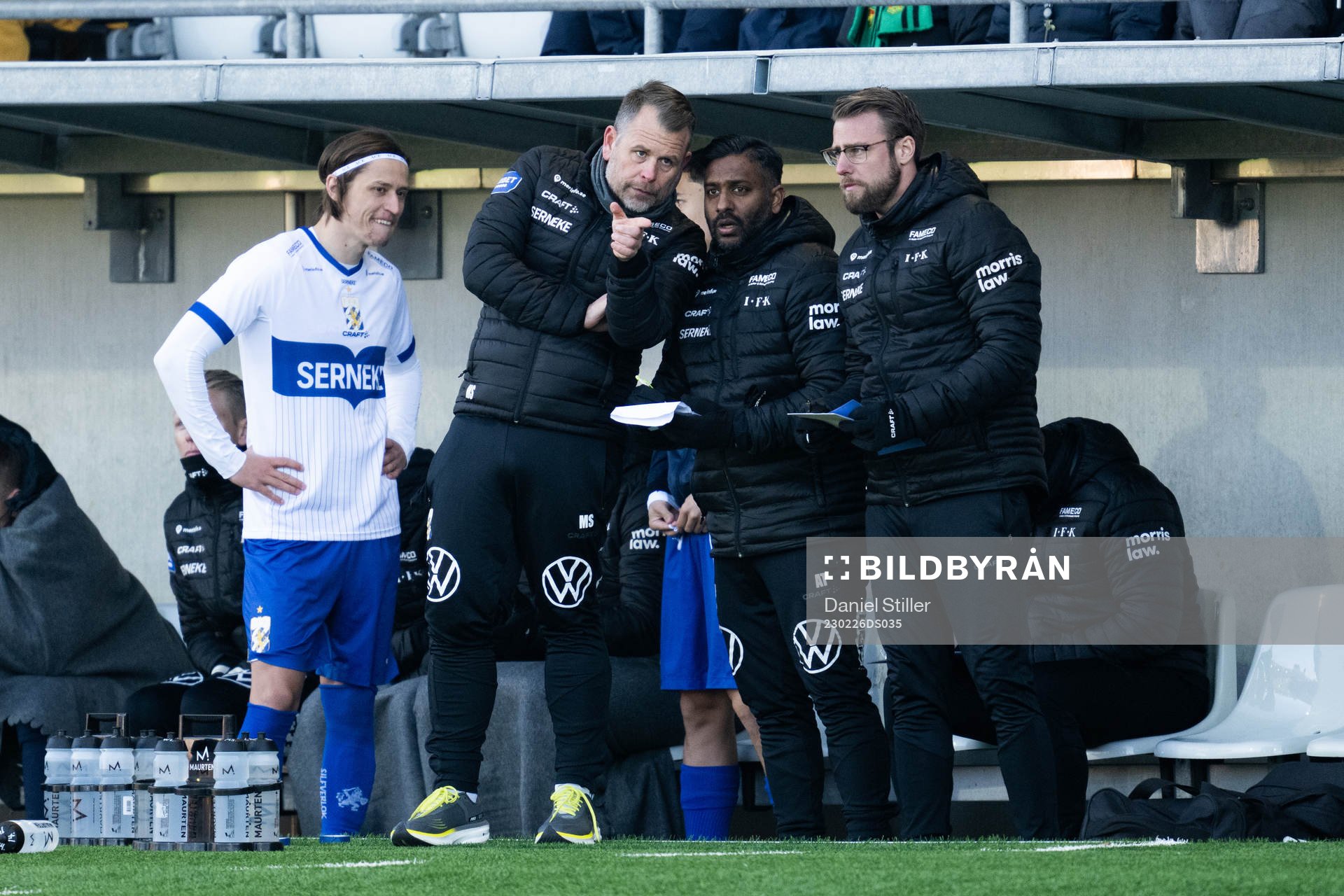 IFK Göteborgs tränare Mikael Stahre med assisterande