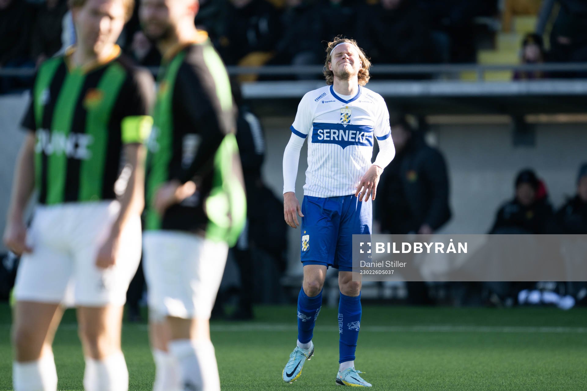 IFK Göteborgs Gustaf Norlin deppar