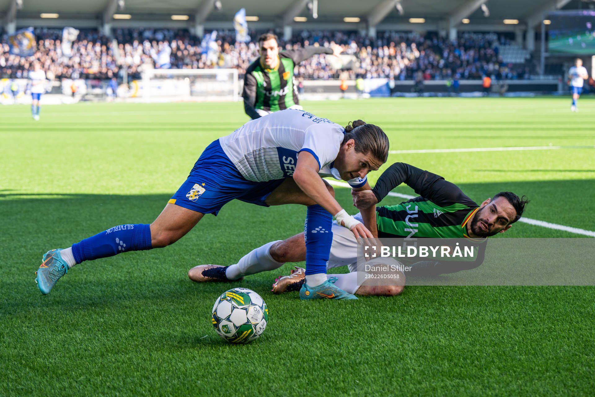 IFK Göteborgs Eman Markovic och GAISs Mervan Celik