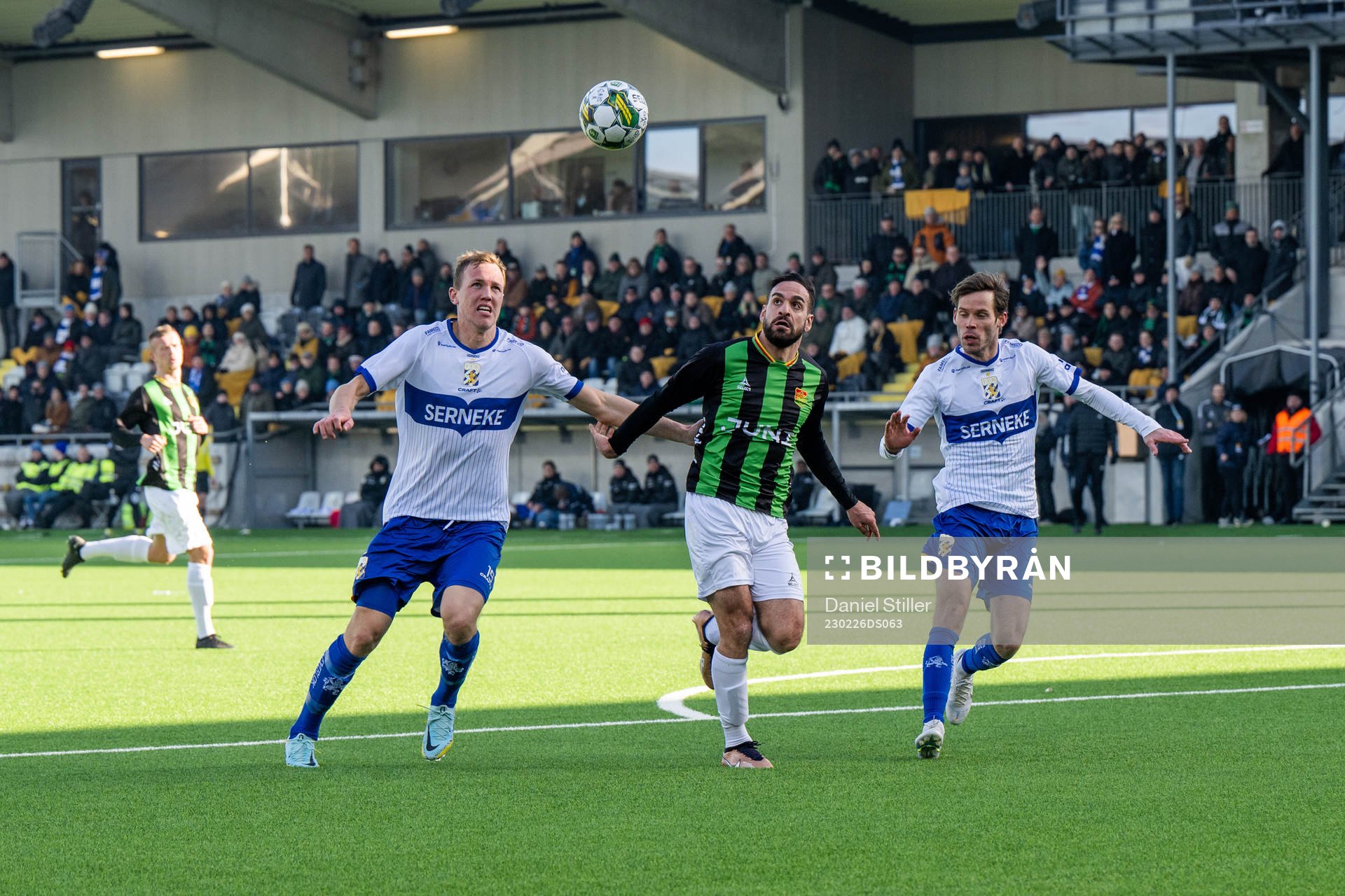 IFK Göteborgs Adam Carlén och Emil Salomonsson samt GAISs