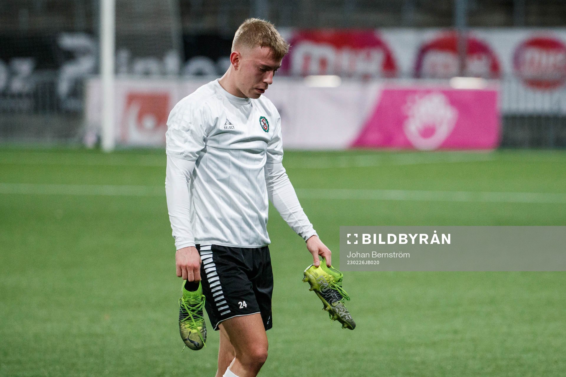 Örebros Valgeir Valgeirsson deppar