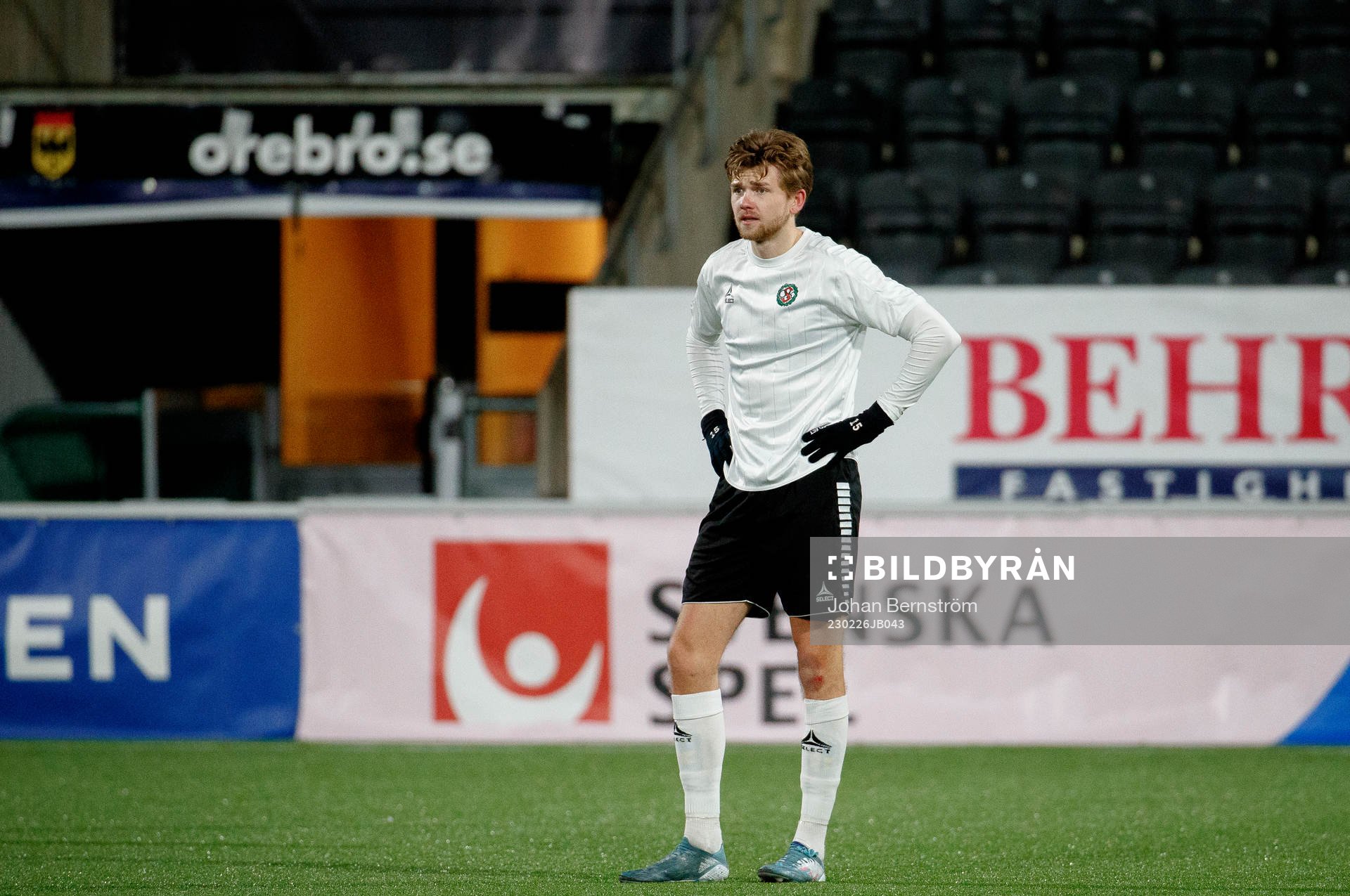 Örebros Niclas Bergmark deppar