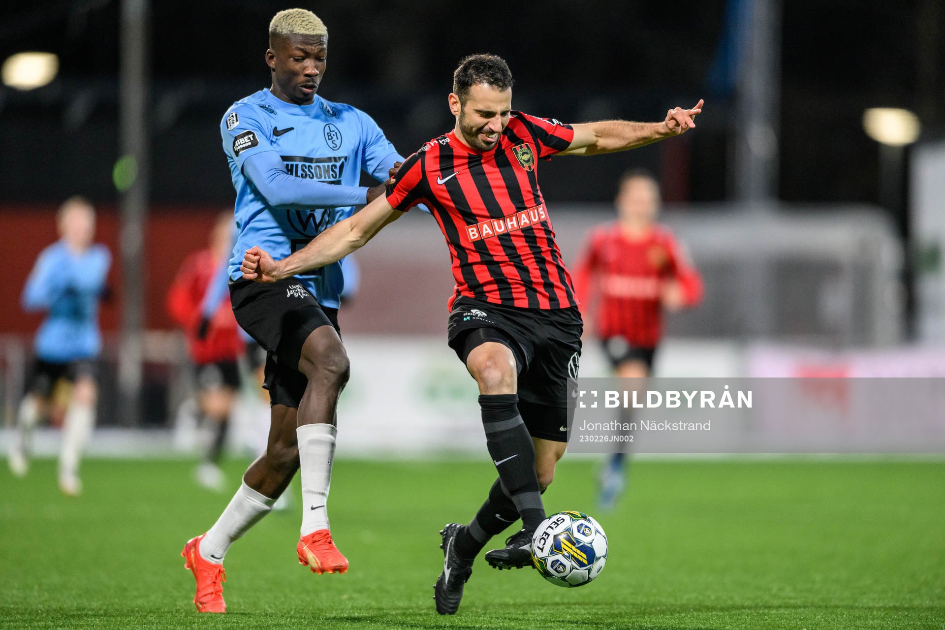 Landskronas Ousmane Diawara och Brommapojkarnas André