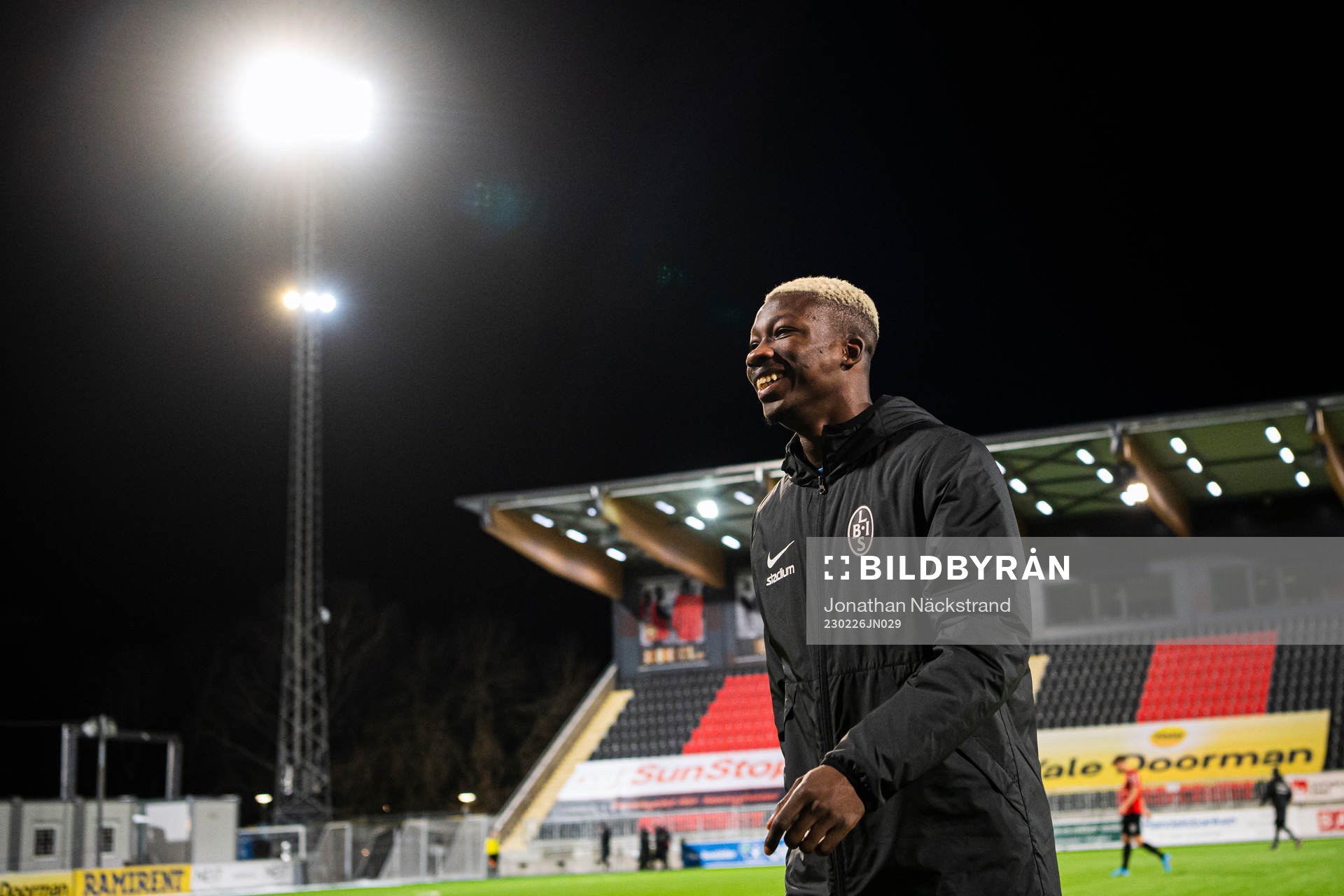 Landskronas Ousmane Diawara jublar