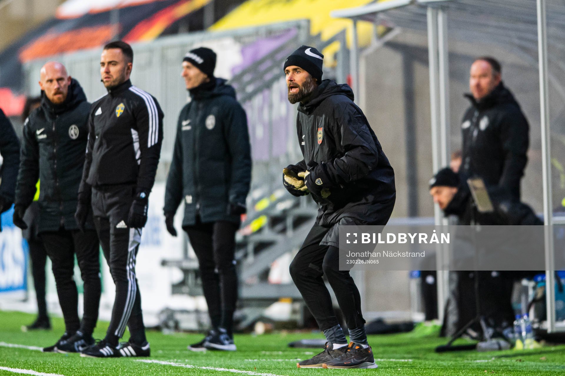 Brommapojkarnas tränare Olof Mellberg