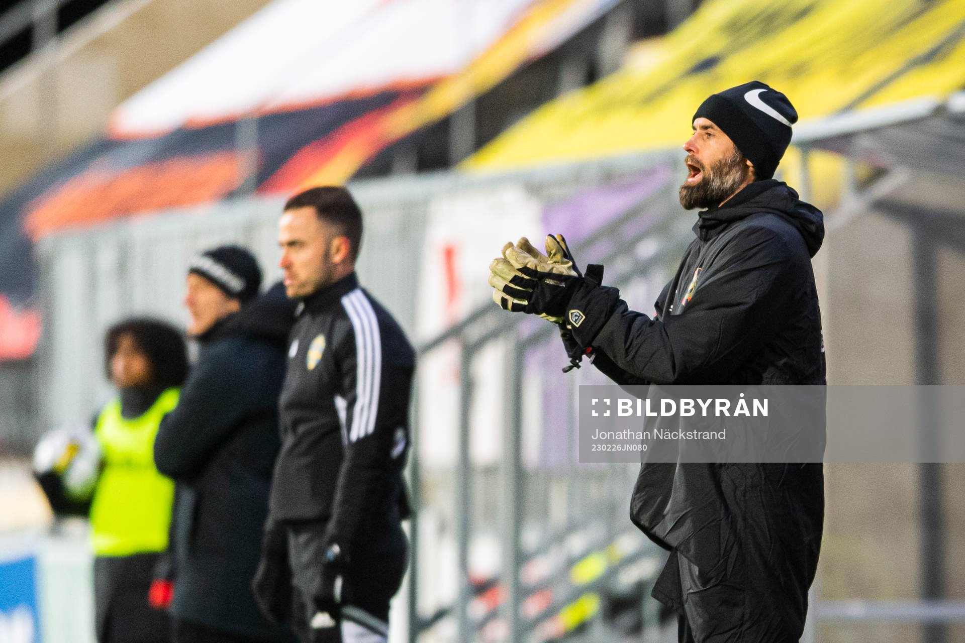 Brommapojkarnas tränare Olof Mellberg