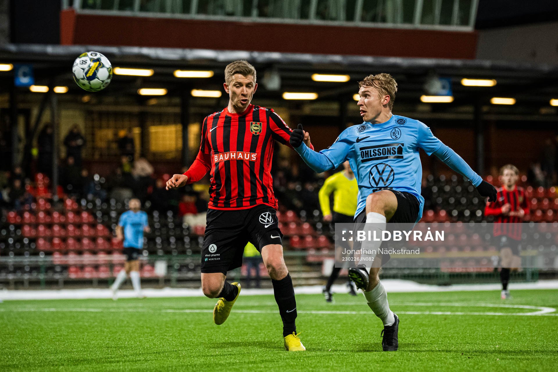Landskronas Edvin Dahlqvist och Brommapojkarnas Ludvig