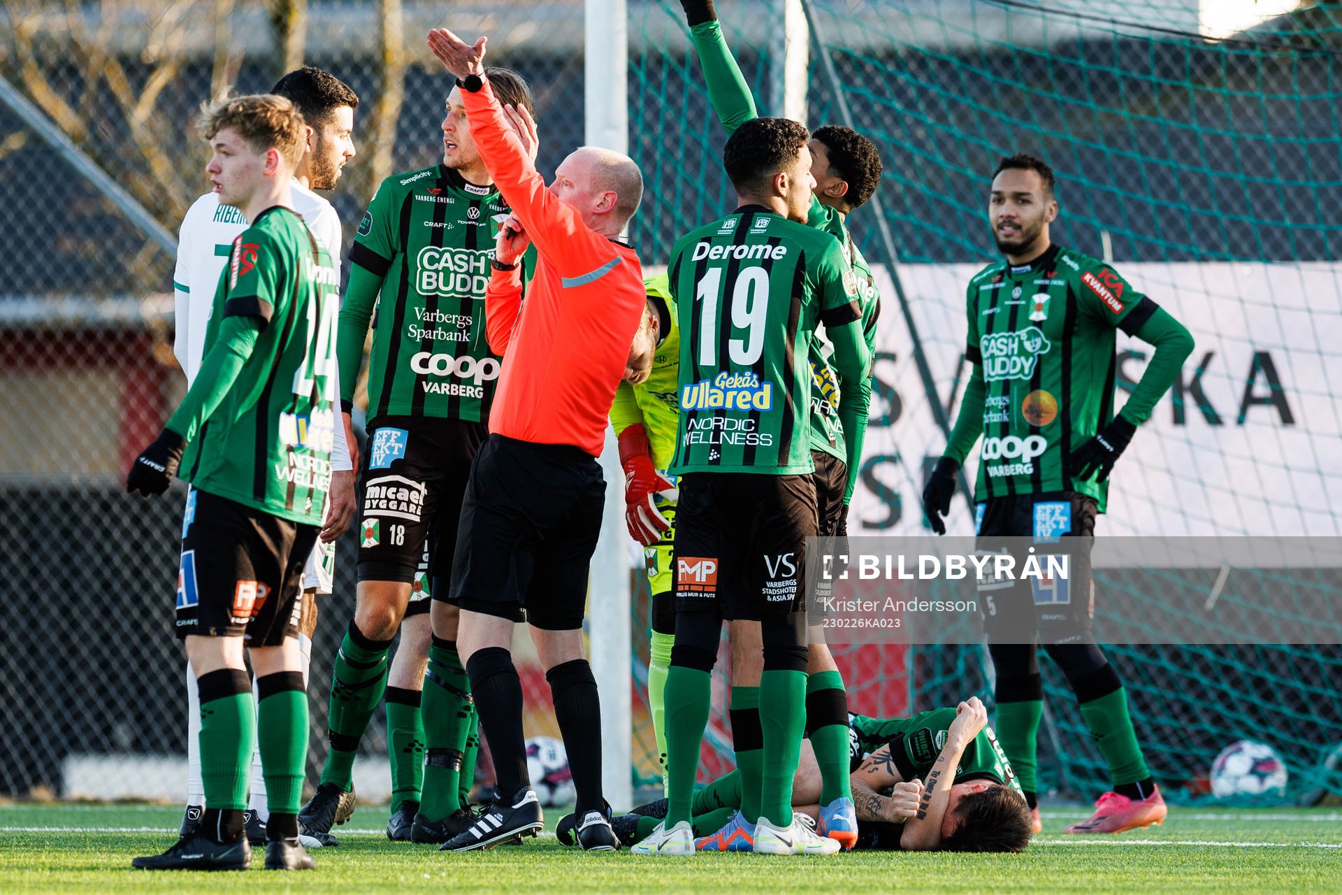 Varbergs Jon Birkfeldt har ont