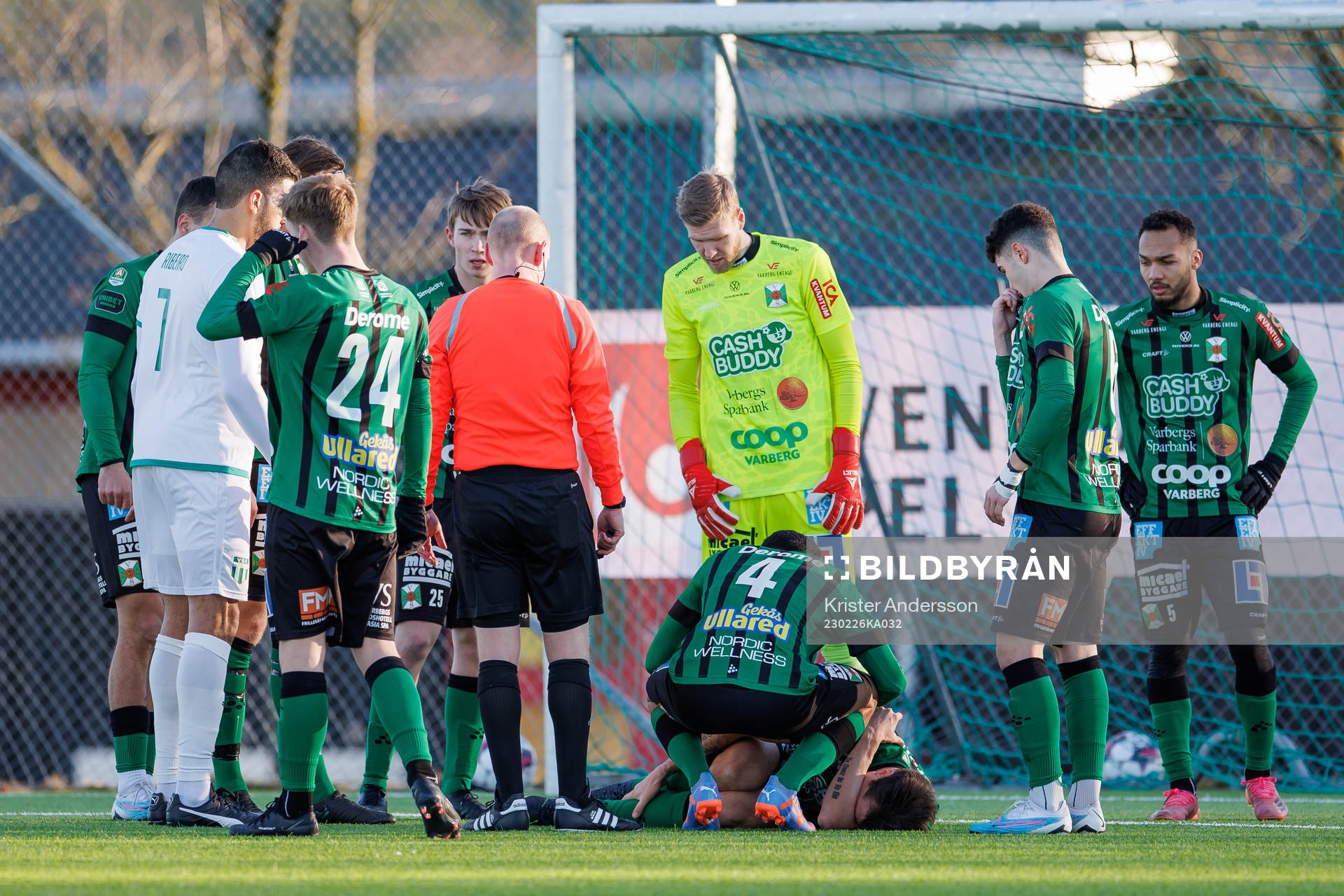 Varbergs Jon Birkfeldt har ont