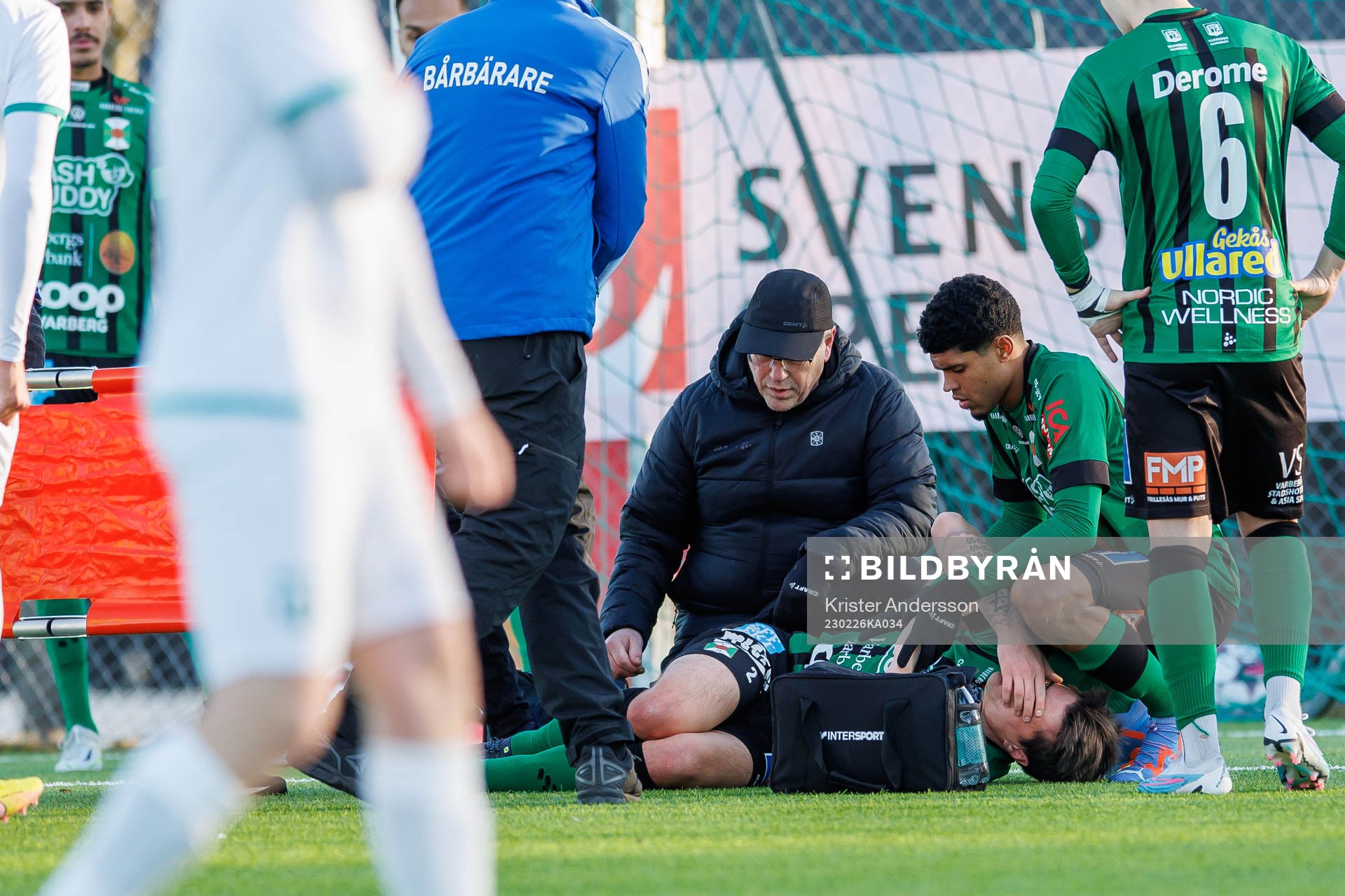 Varbergs Jon Birkfeldt har ont