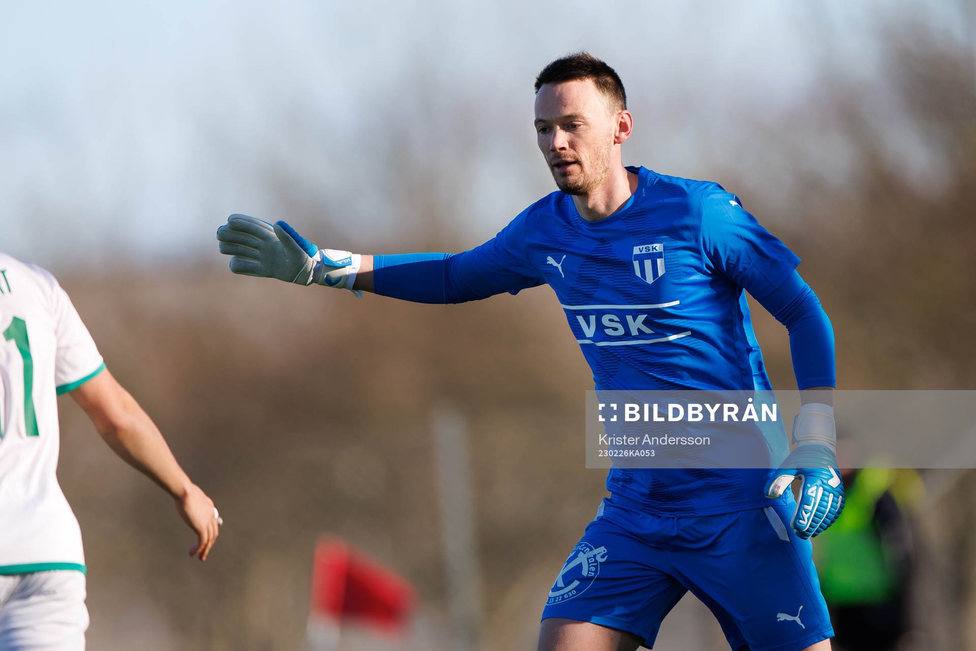 Västerås SKs målvakt Anton Fagerström