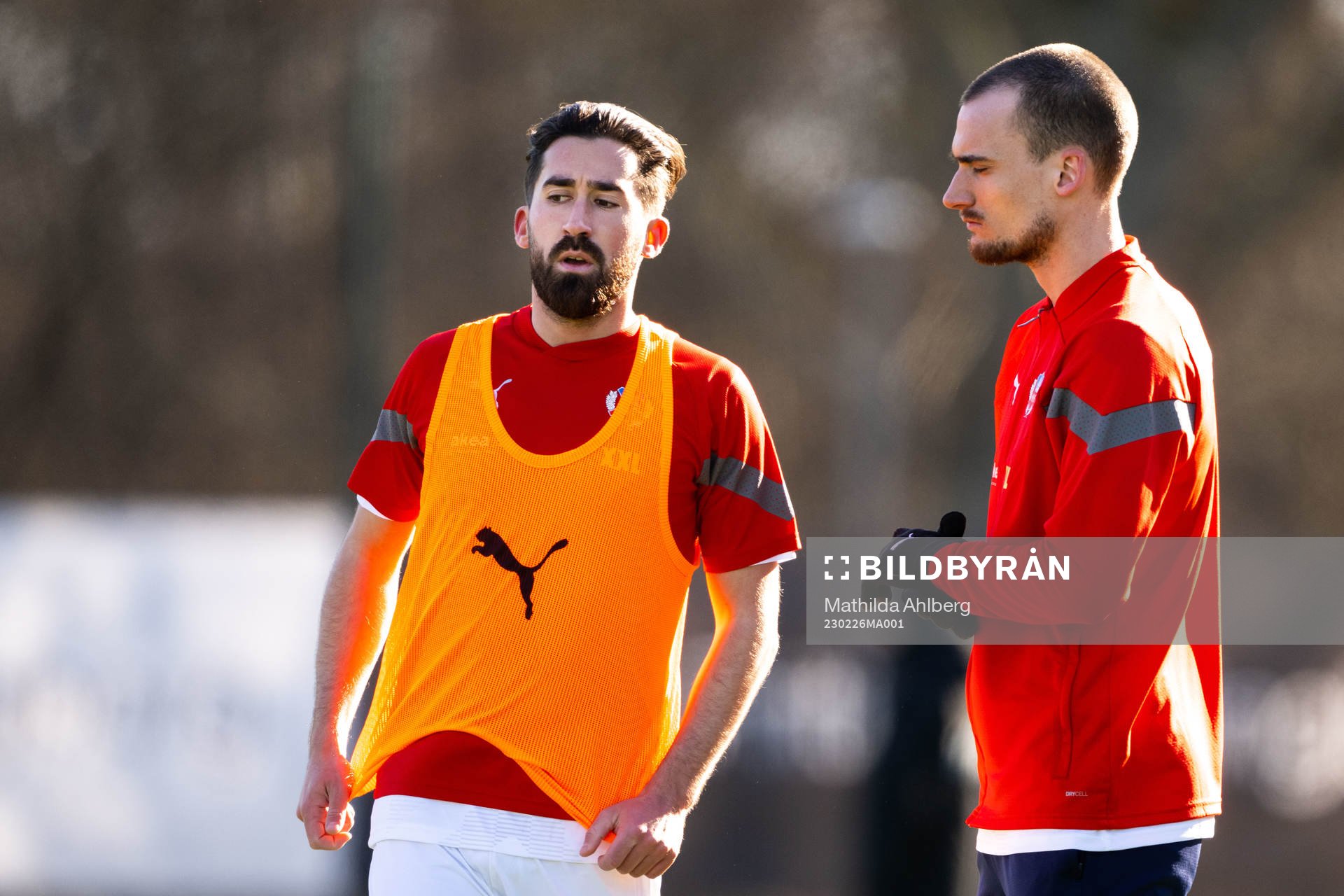 Helsingborgs Frederik Holst och Adam Hellborg nder
