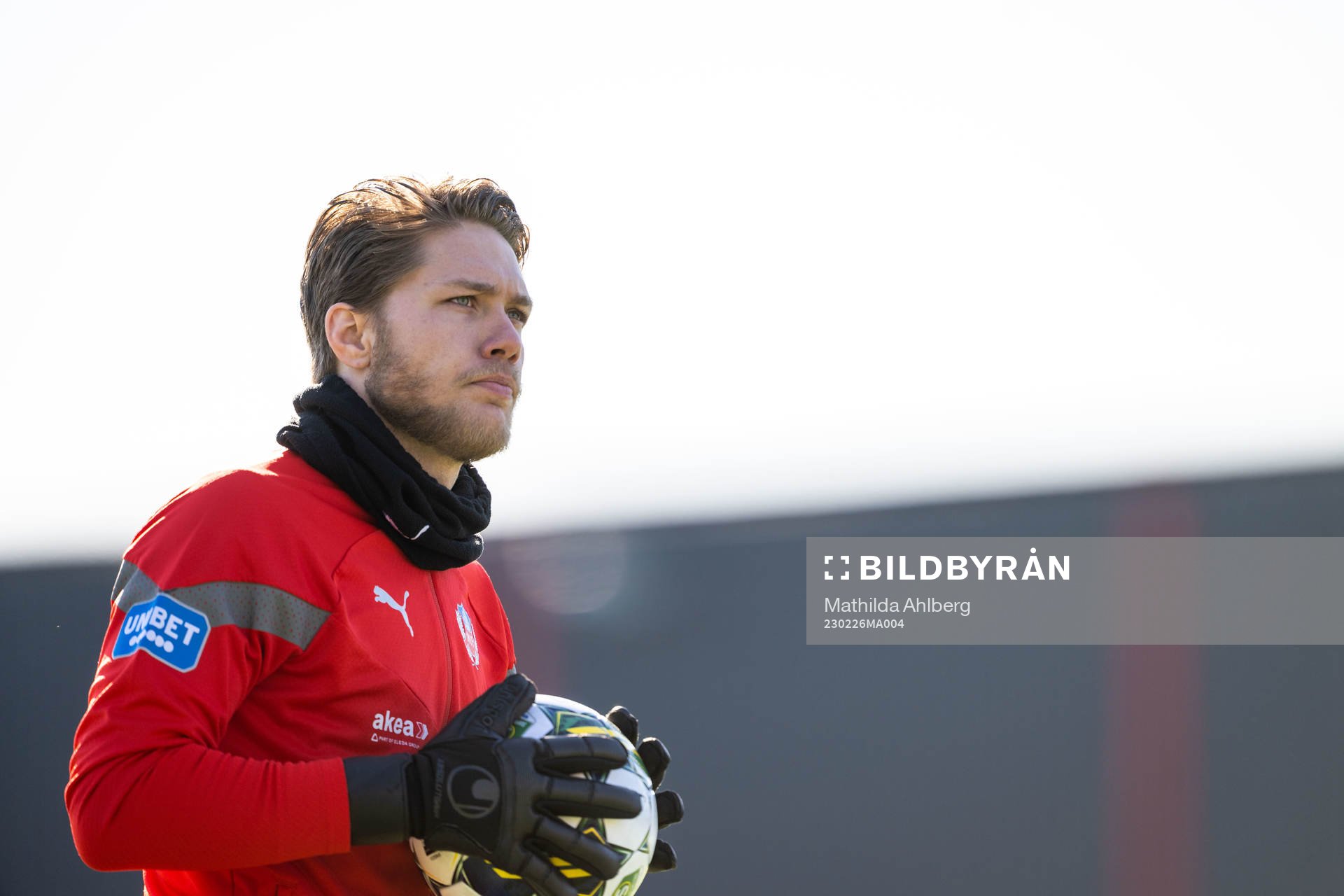 Helsingborgs målvakt Kalle Joelsson