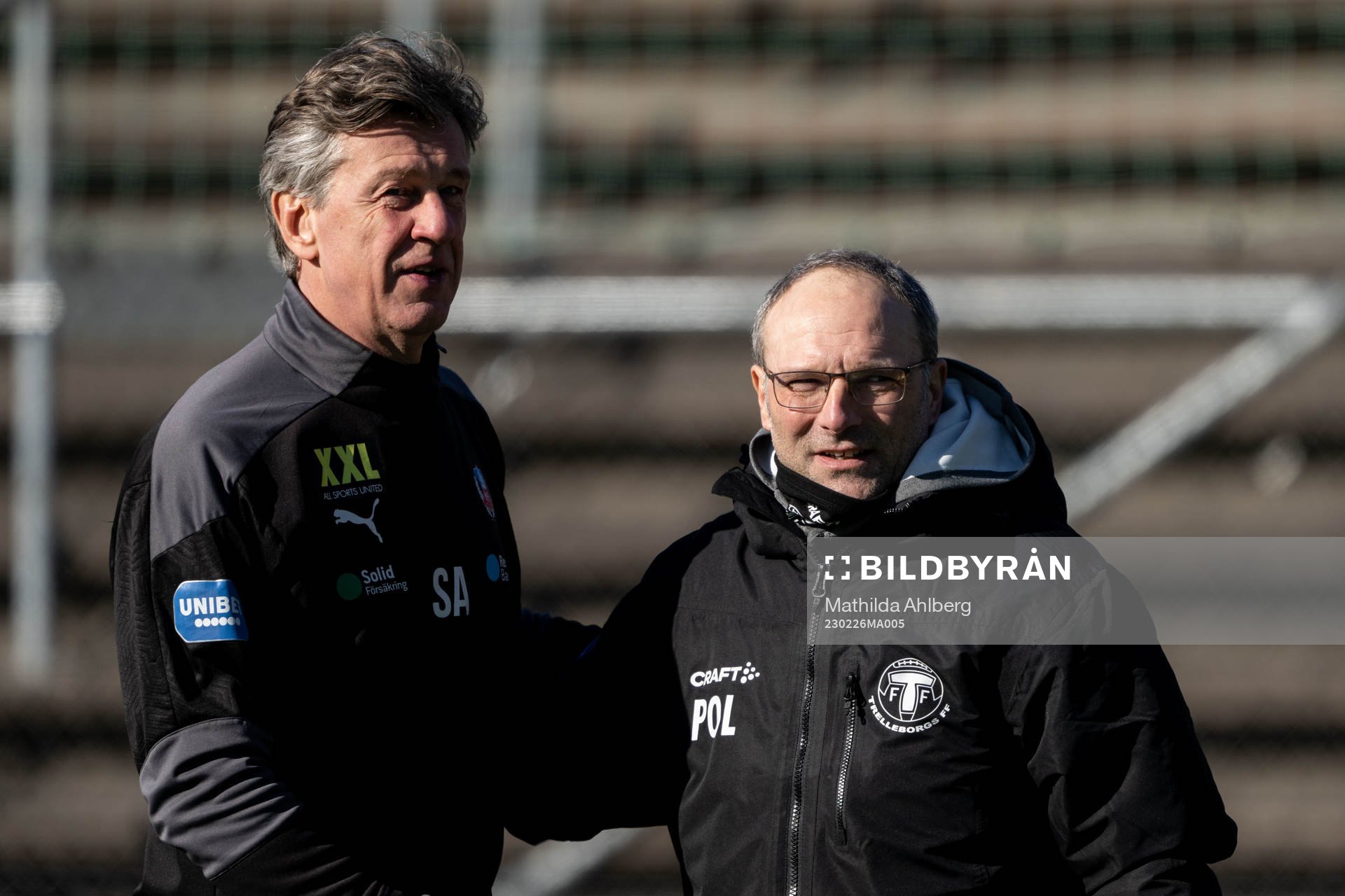 Helsingborgs målvaktstränare Sven Andersson och
