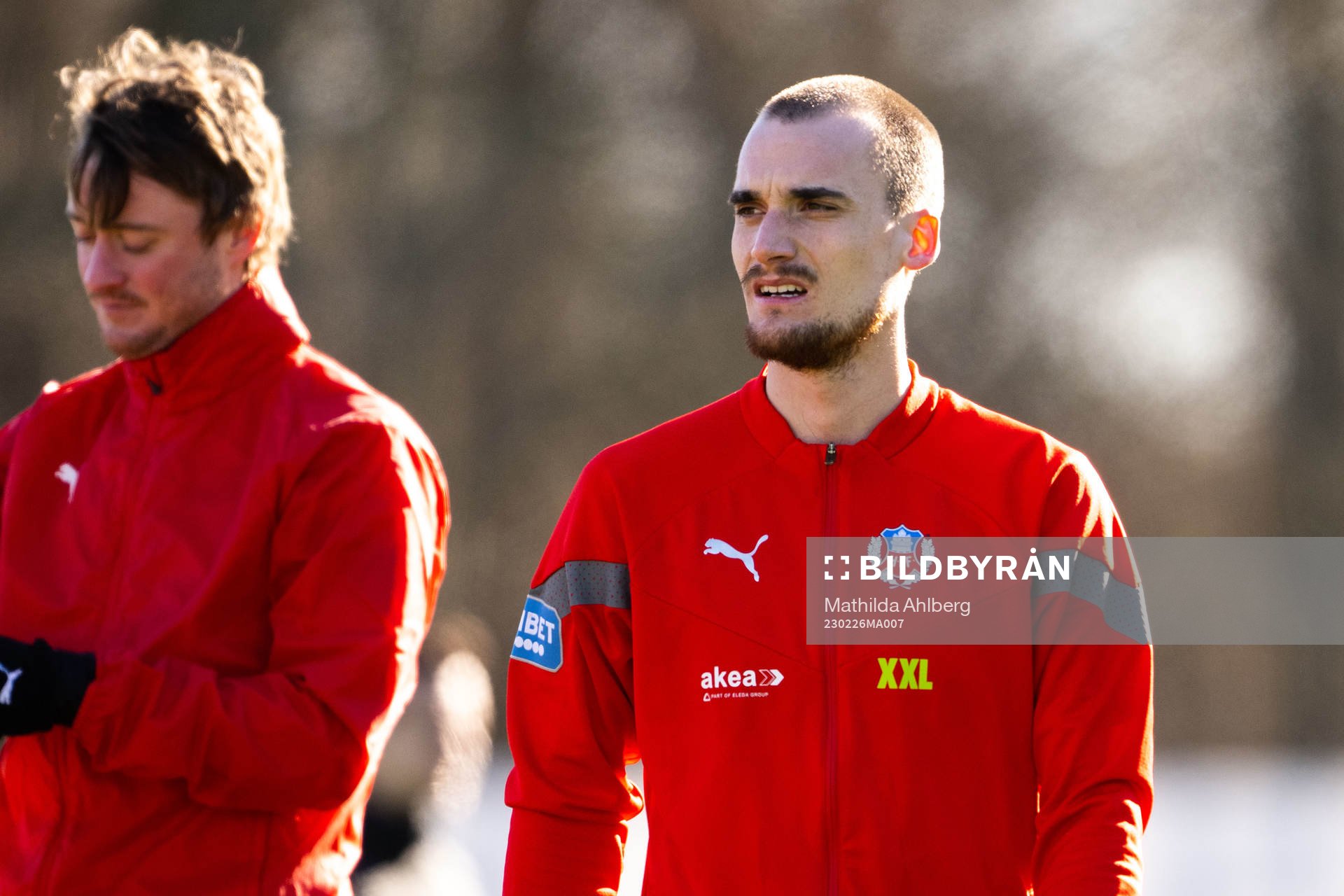 Helsingborgs Rasmus Jönsson och Adam Hellborg